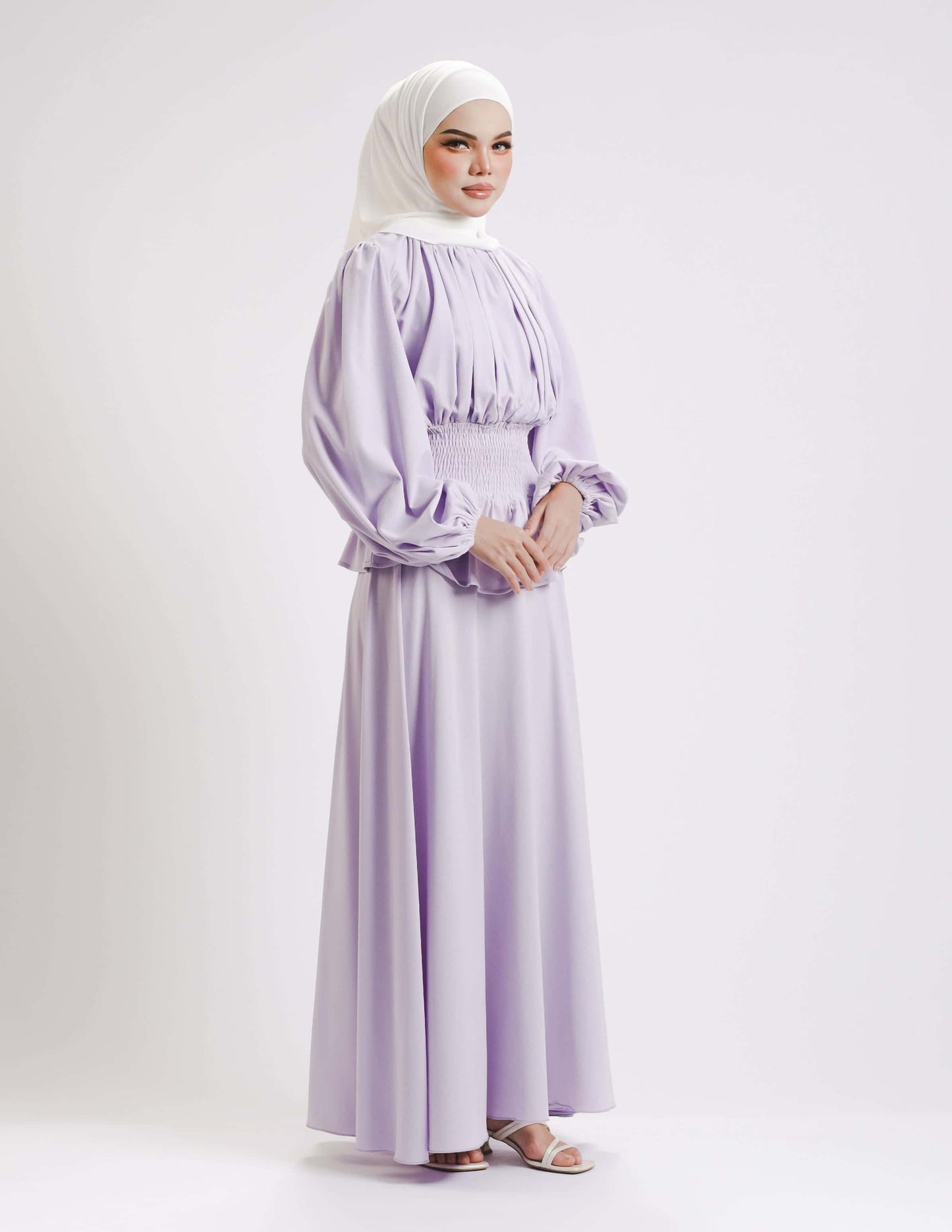 MINOR DEFECT SIERRA DRESS - LONG (LILAC)