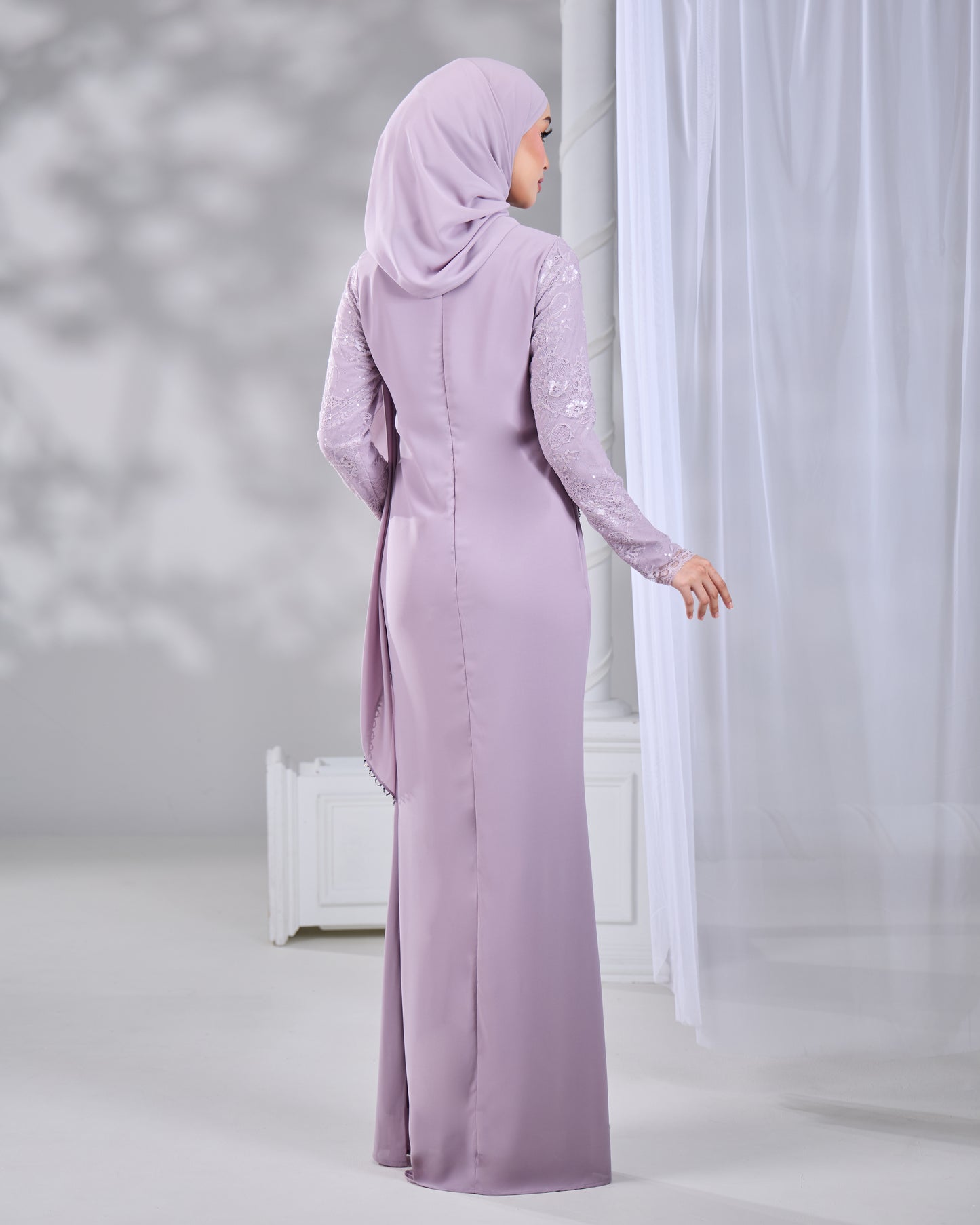 NADENE DRESS (LAVENDER)