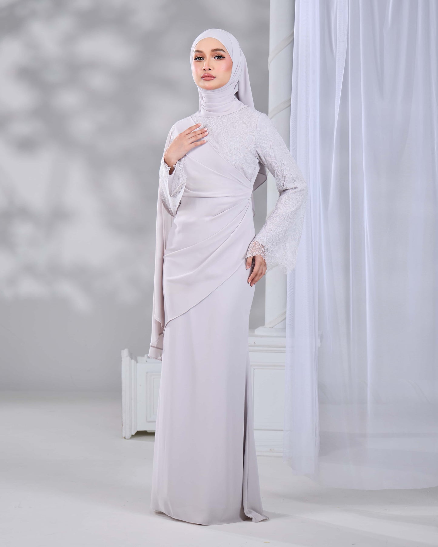 MAJOR DEFECT KAISARA DRESS (GREY)