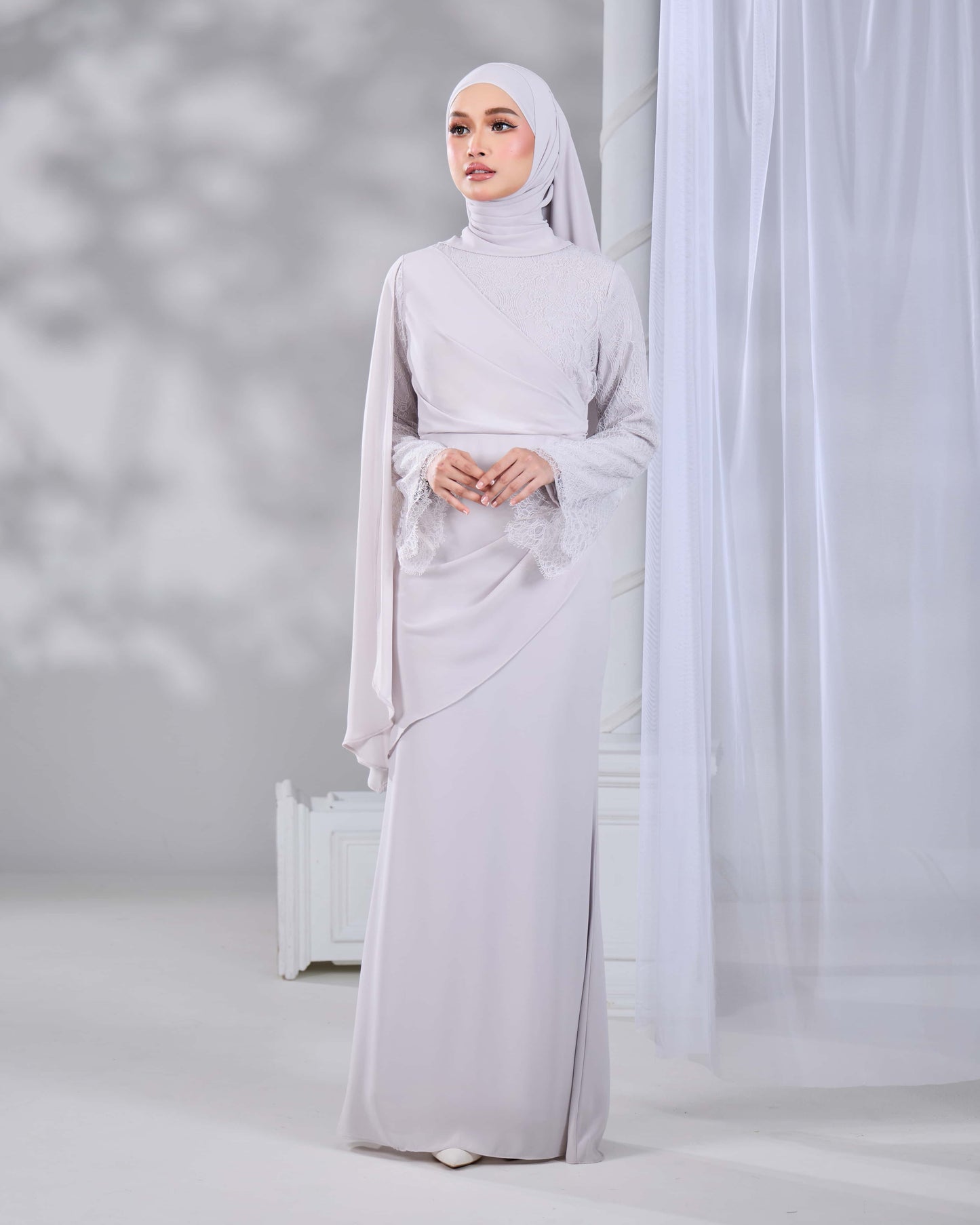 MAJOR DEFECT KAISARA DRESS (GREY)