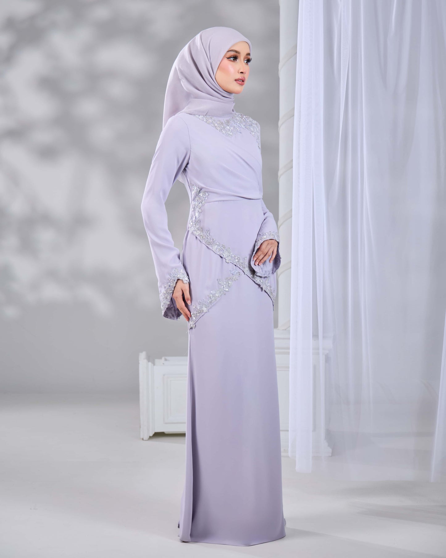 RAISSA DRESS (MAUVE)