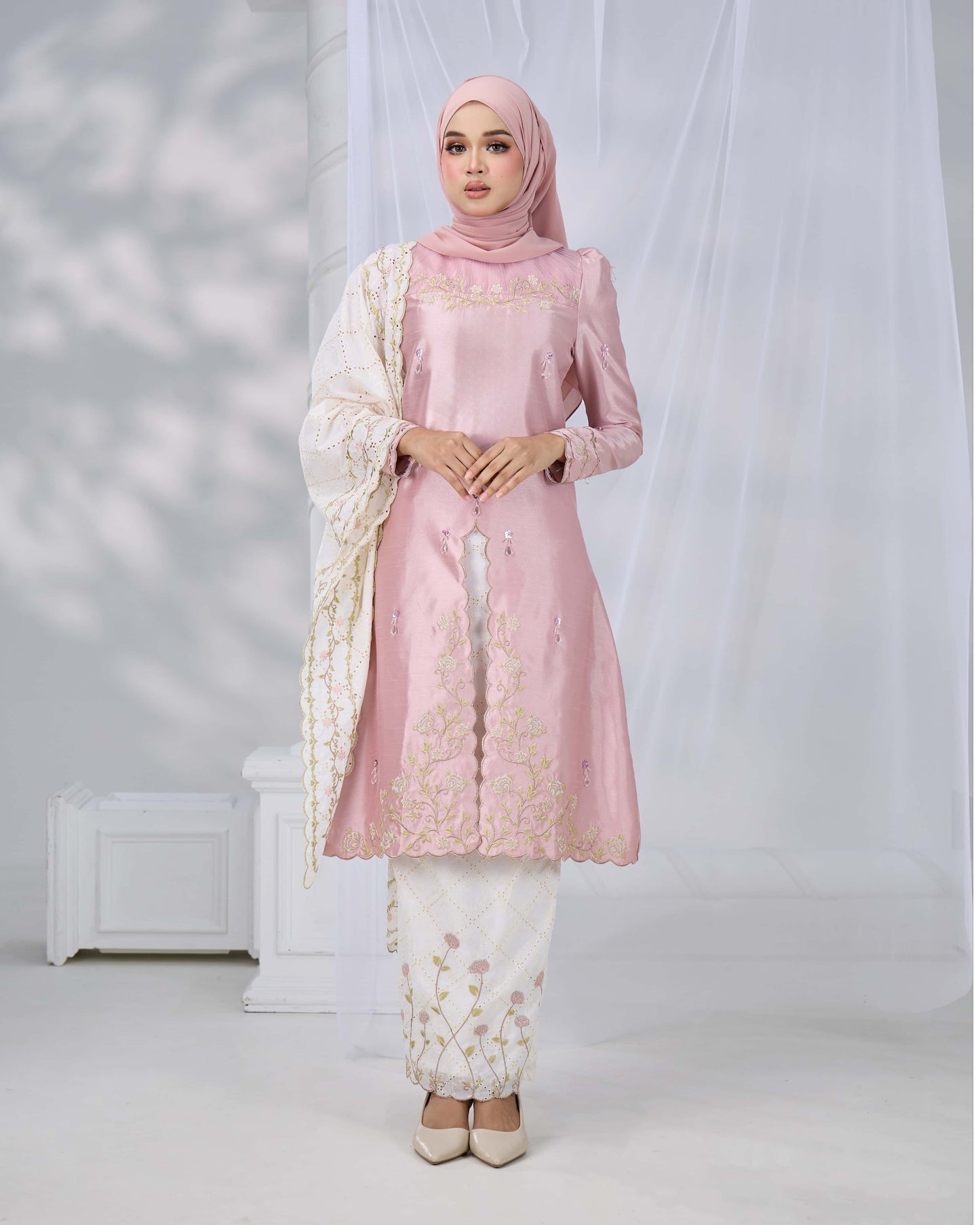NADRA SELENDANG (DUSTY PINK)
