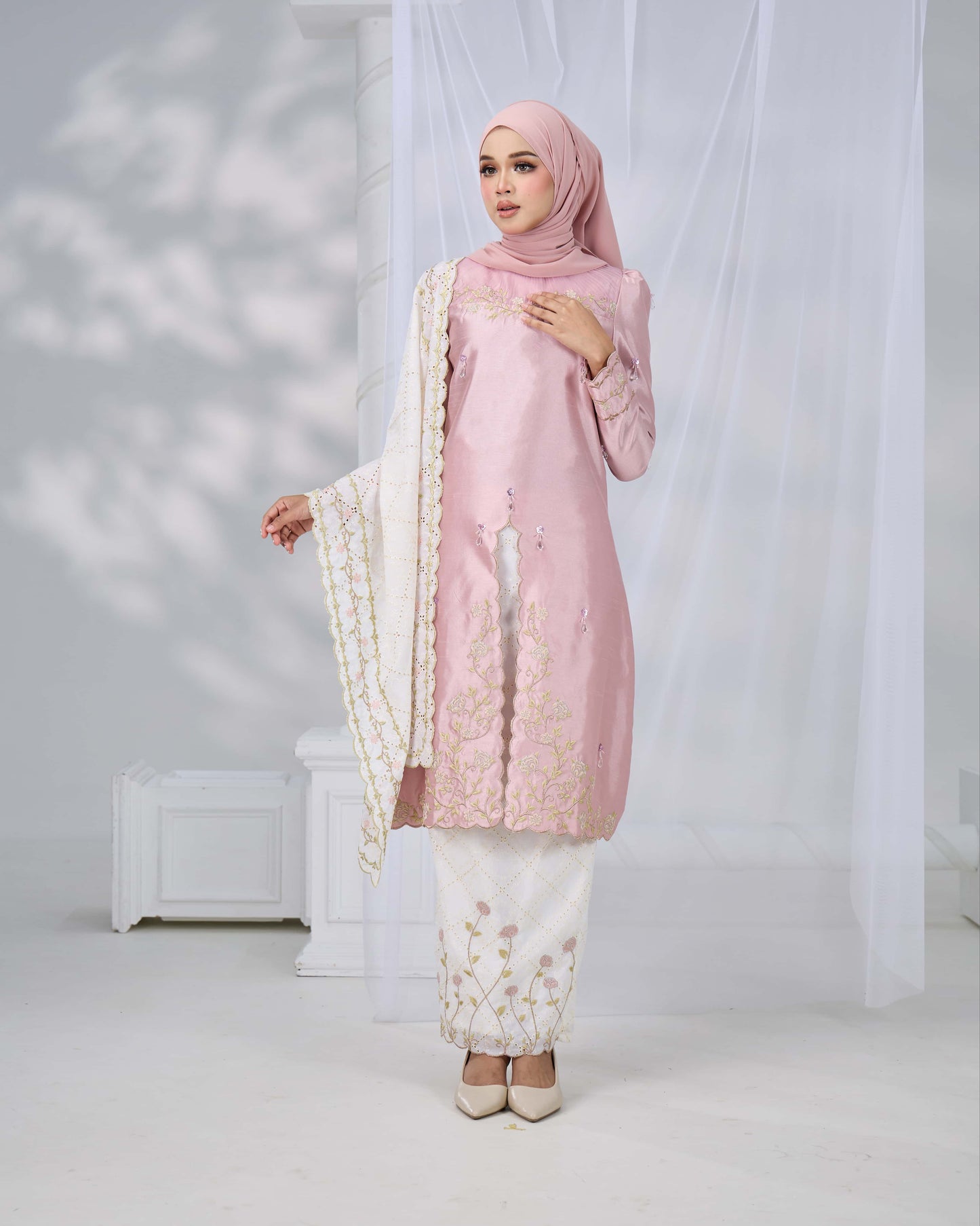 NADRA SELENDANG (DUSTY PINK)