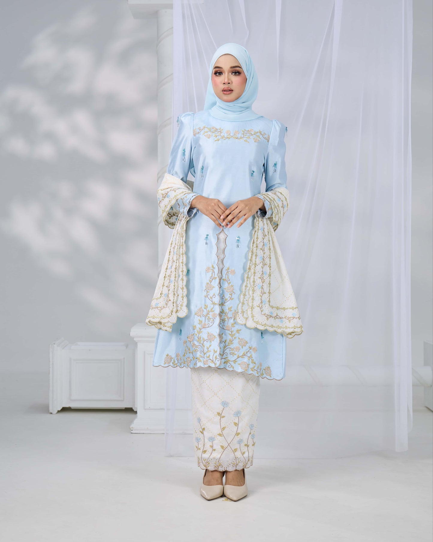 NADRA SELENDANG (BABY BLUE)