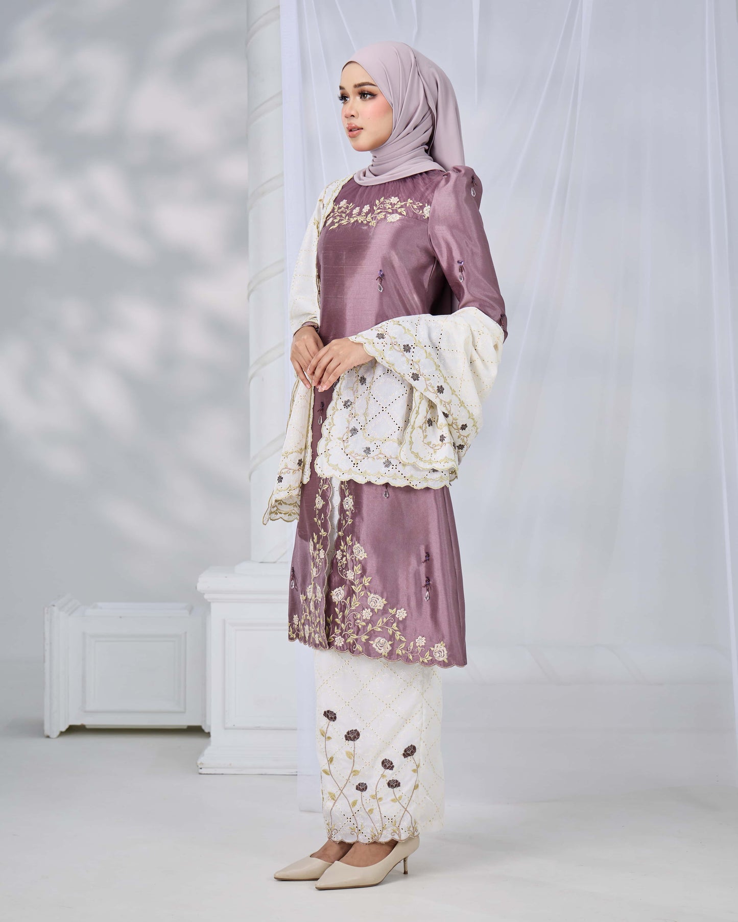 NADRA SELENDANG (DARK MAUVE)