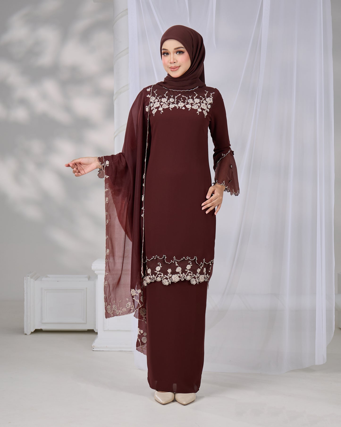 EVARIS SELENDANG (RICH BROWN)