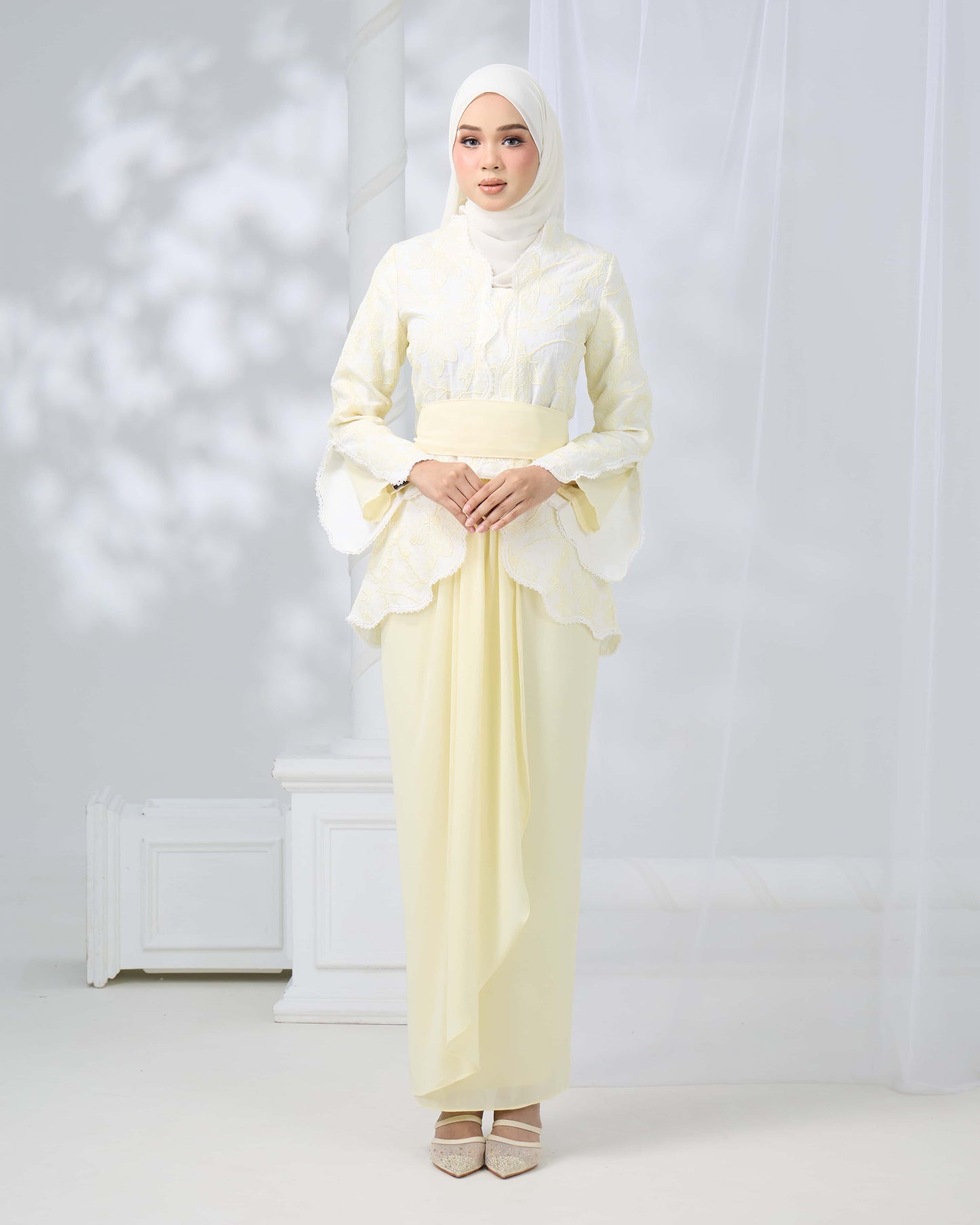 MINOR DEFECT EVELIA KURUNG (LIGHT YELLOW)