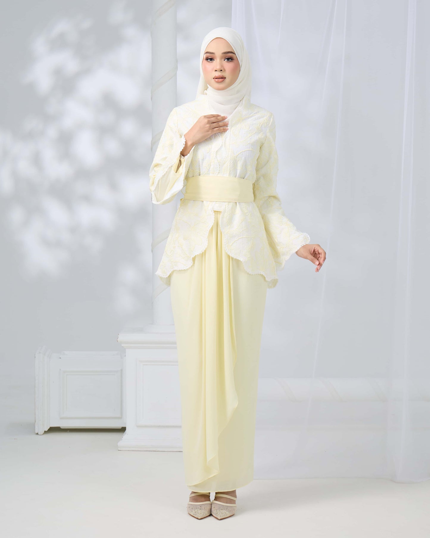 MINOR DEFECT EVELIA KURUNG (LIGHT YELLOW)