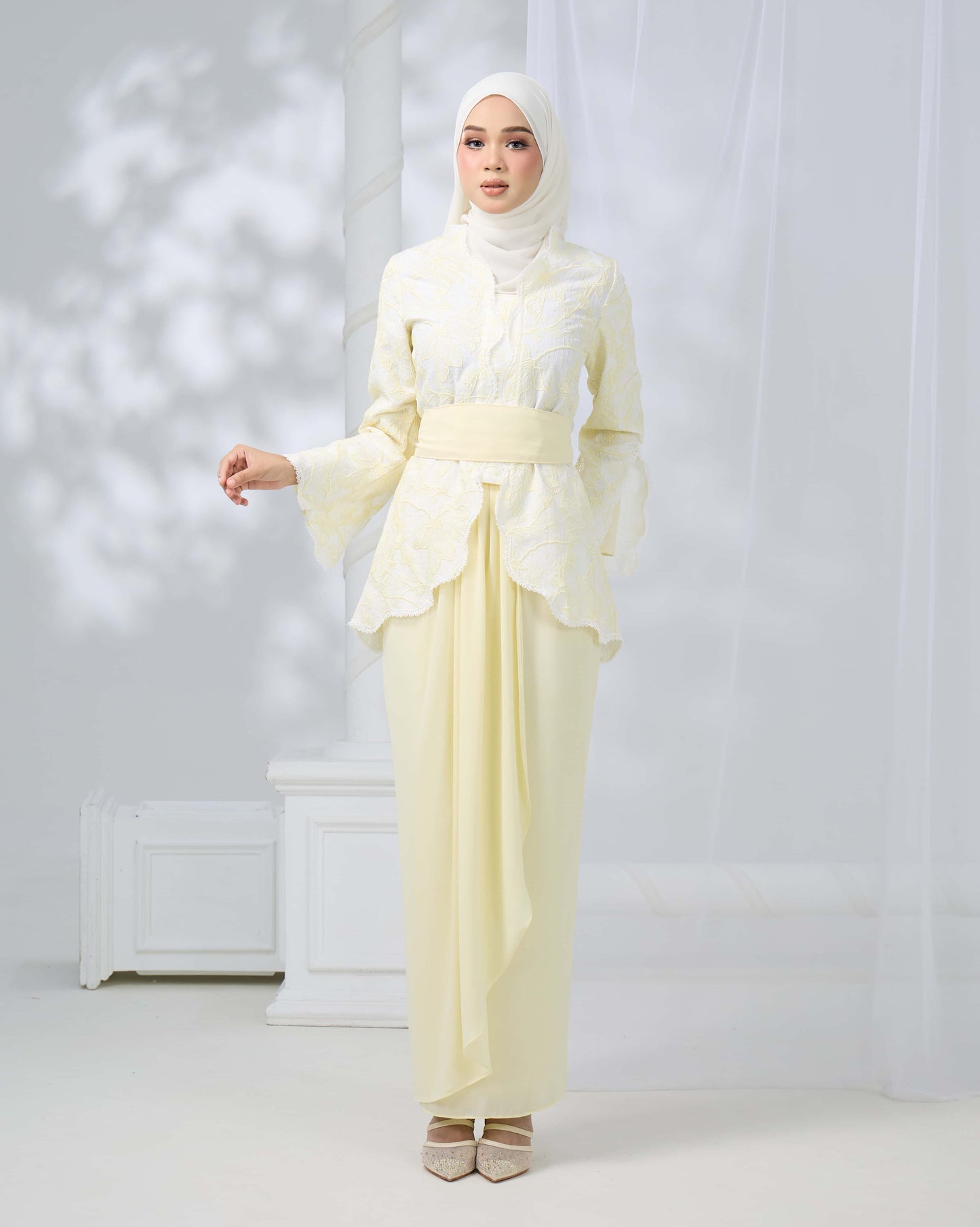 MINOR DEFECT EVELIA KURUNG (LIGHT YELLOW)