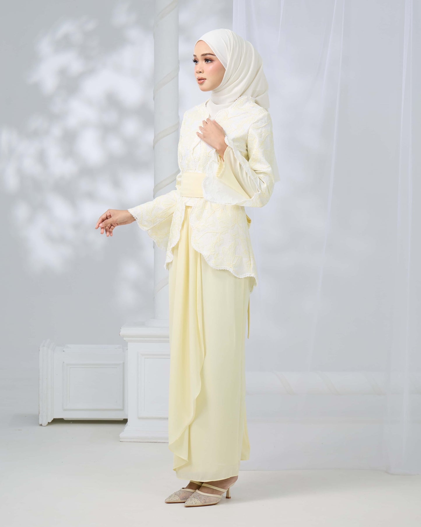 MINOR DEFECT EVELIA KURUNG (LIGHT YELLOW)