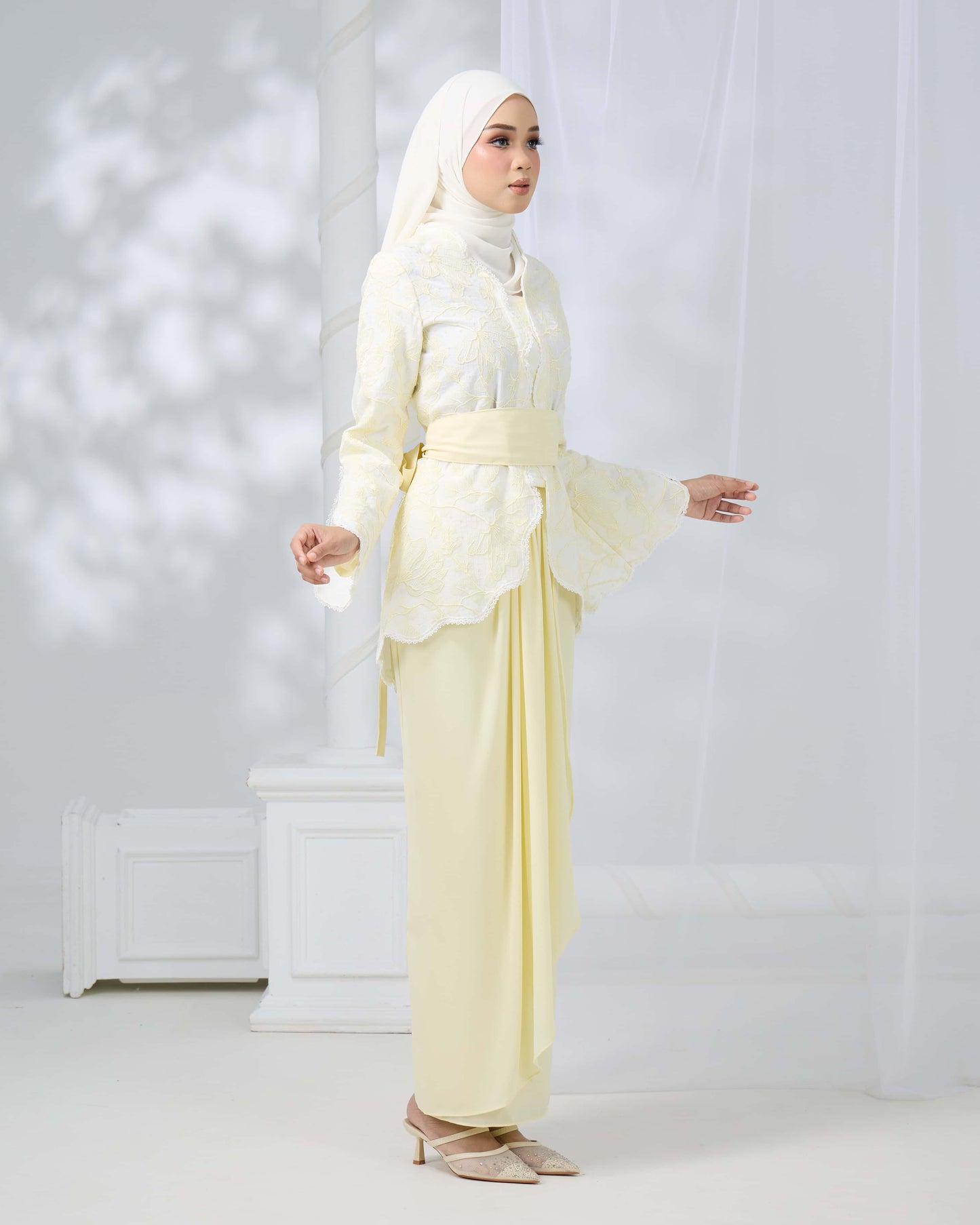 MINOR DEFECT EVELIA KURUNG (LIGHT YELLOW)