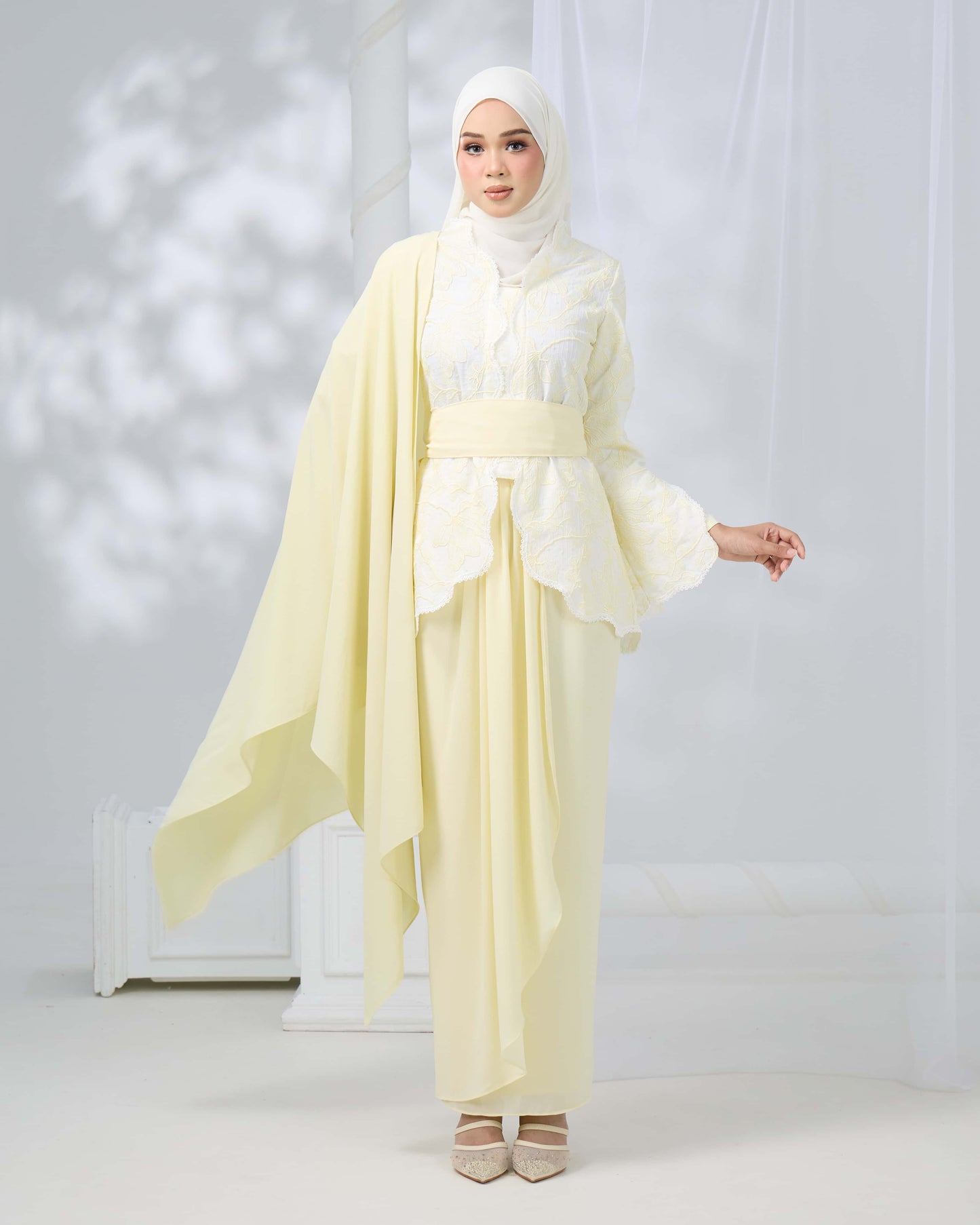 MINOR DEFECT EVELIA KURUNG (LIGHT YELLOW)
