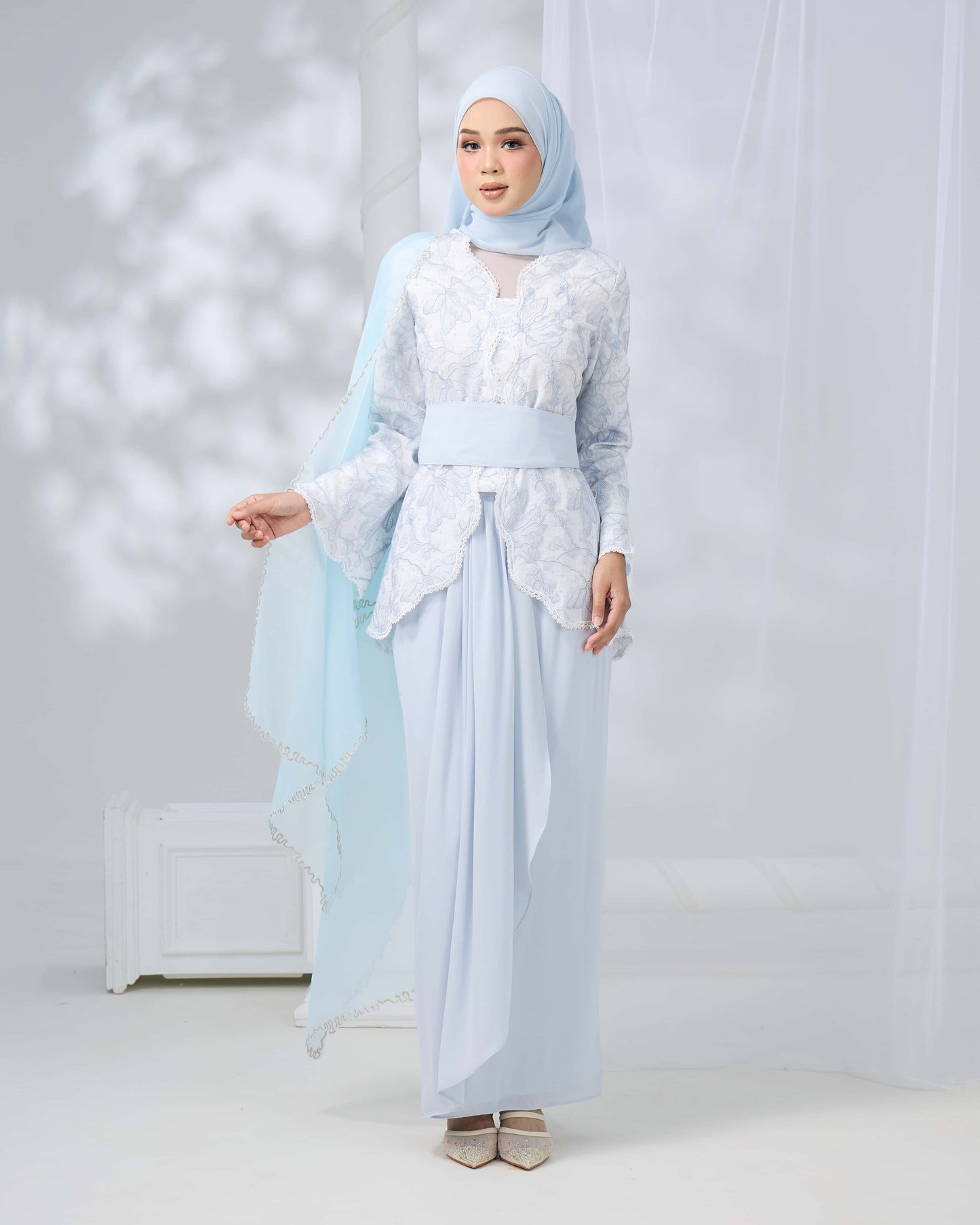 EVELIA KURUNG (POWDER BLUE)