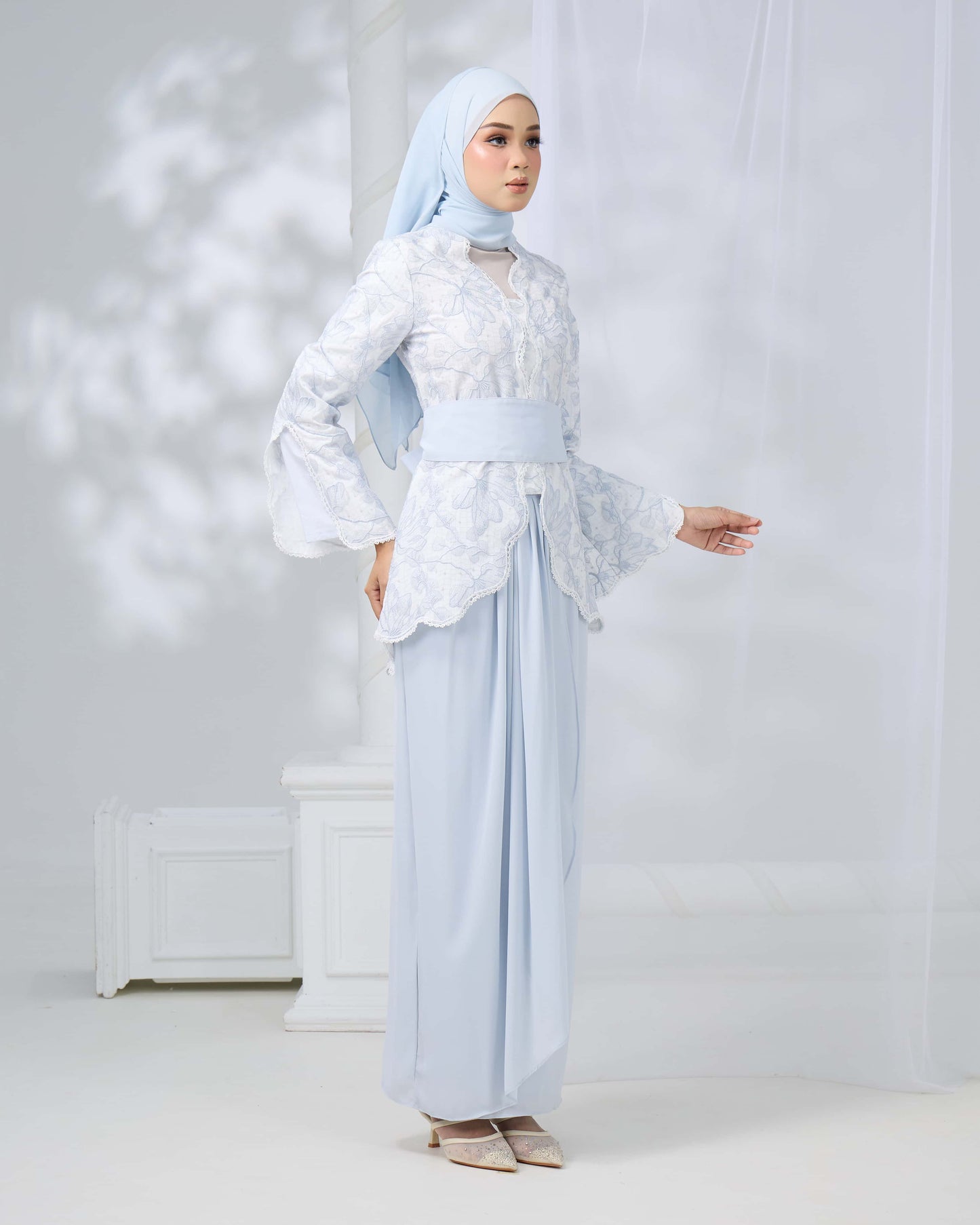 EVELIA KURUNG (POWDER BLUE)