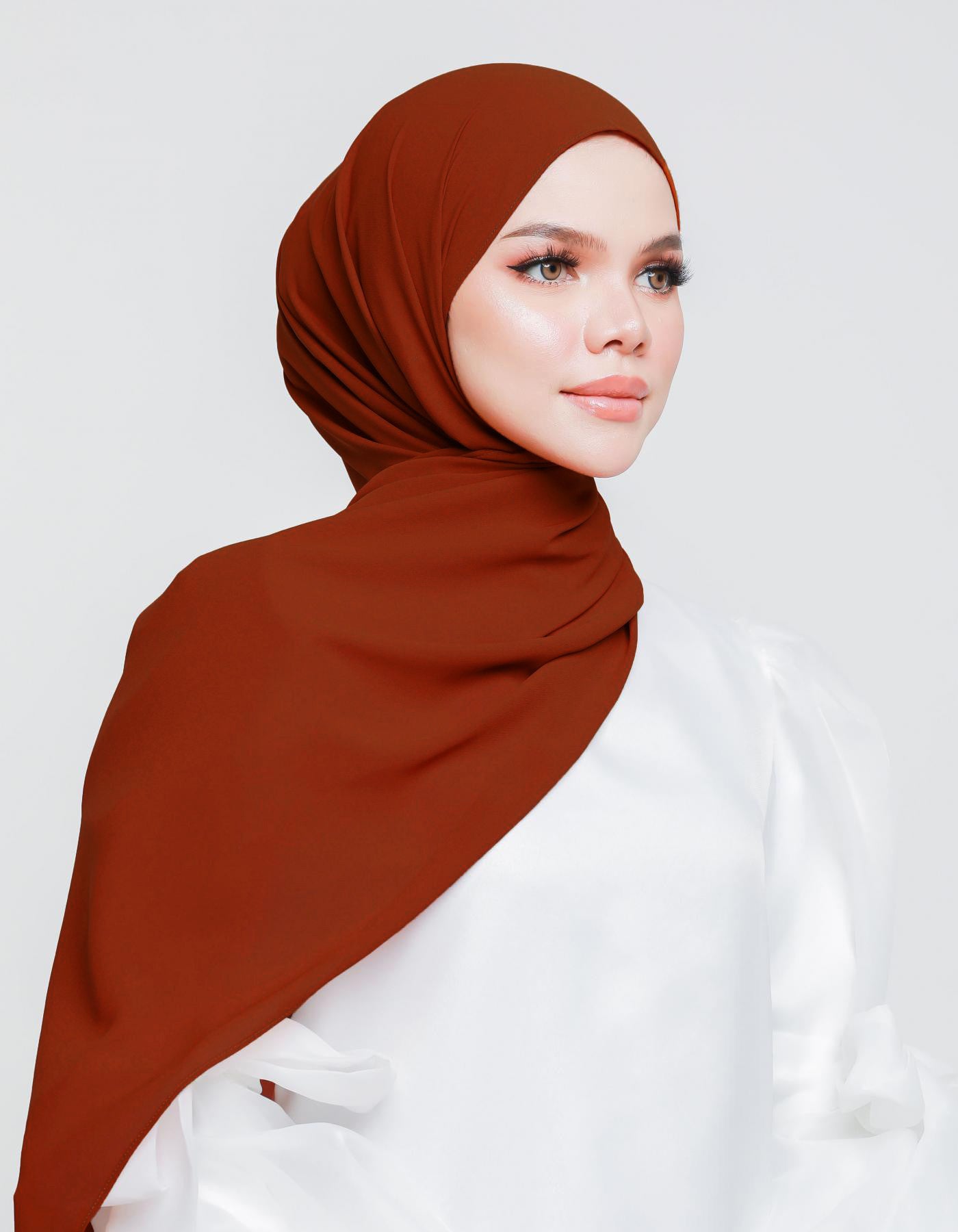 THALIA SHAWL (RUSSET BROWN)