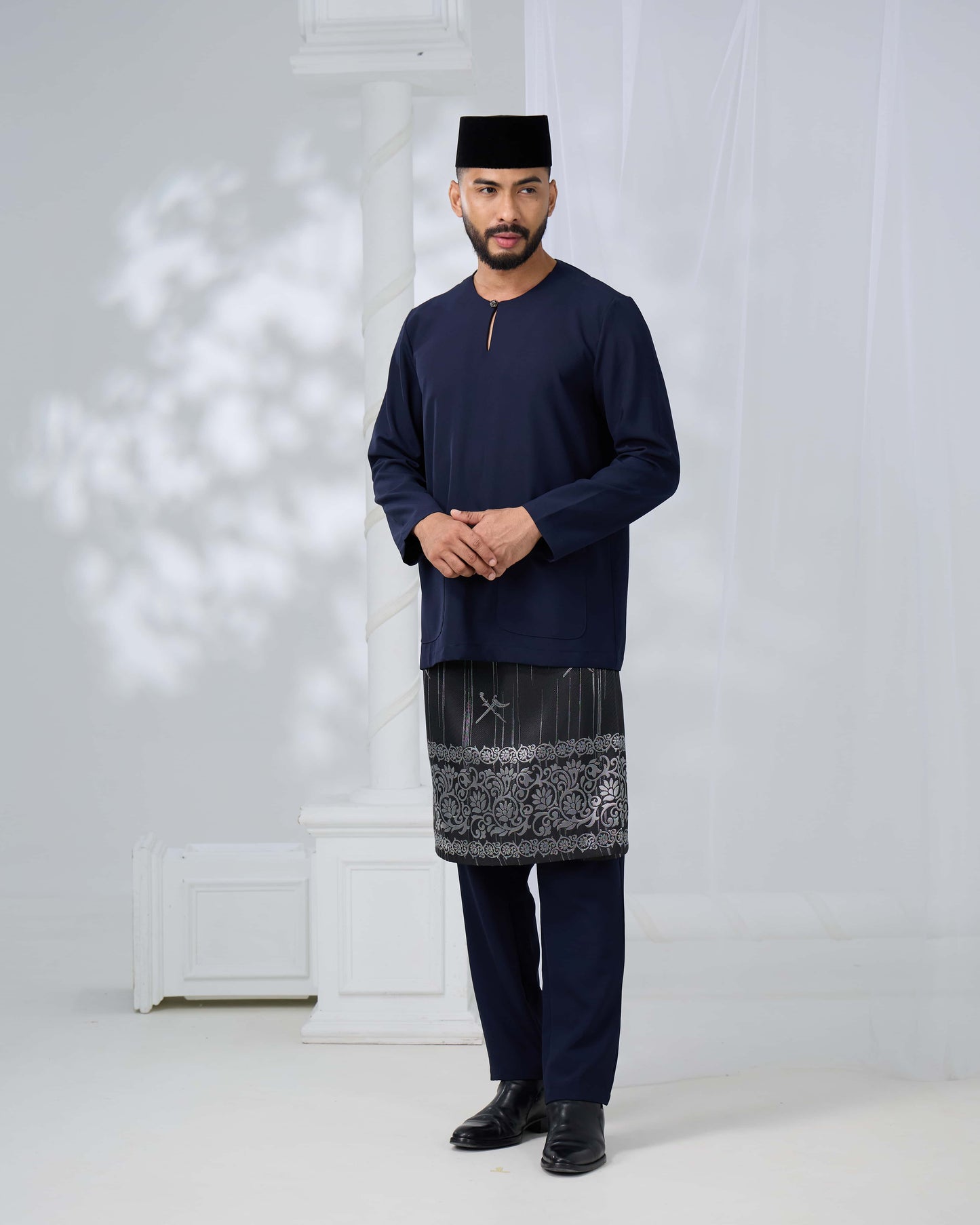 ARJUNA TELUK BELANGA (NAVY BLUE)