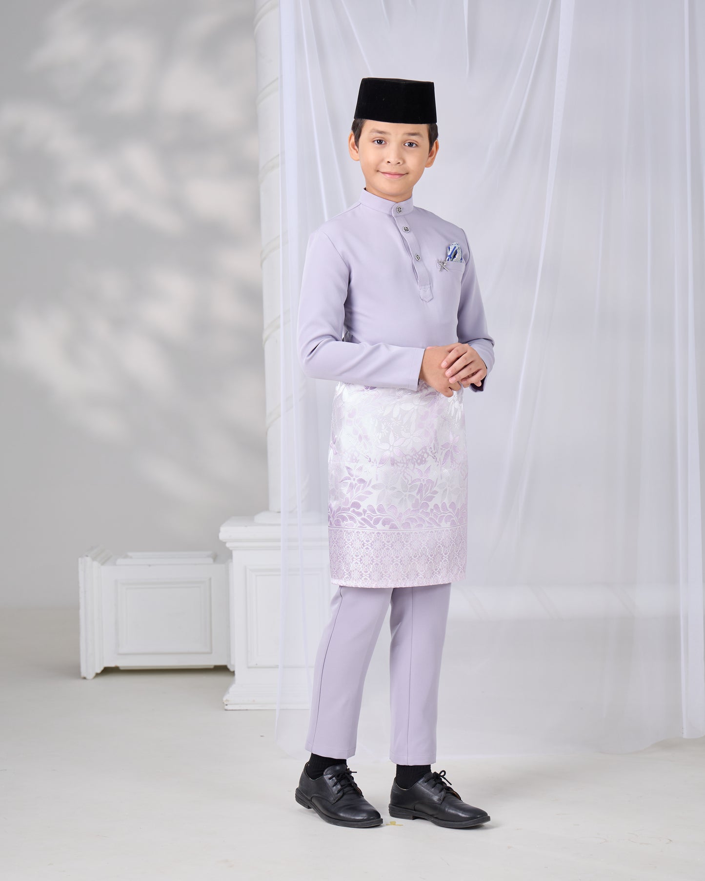 SOULTAN BAJU MELAYU FOR KIDS (MAUVE)