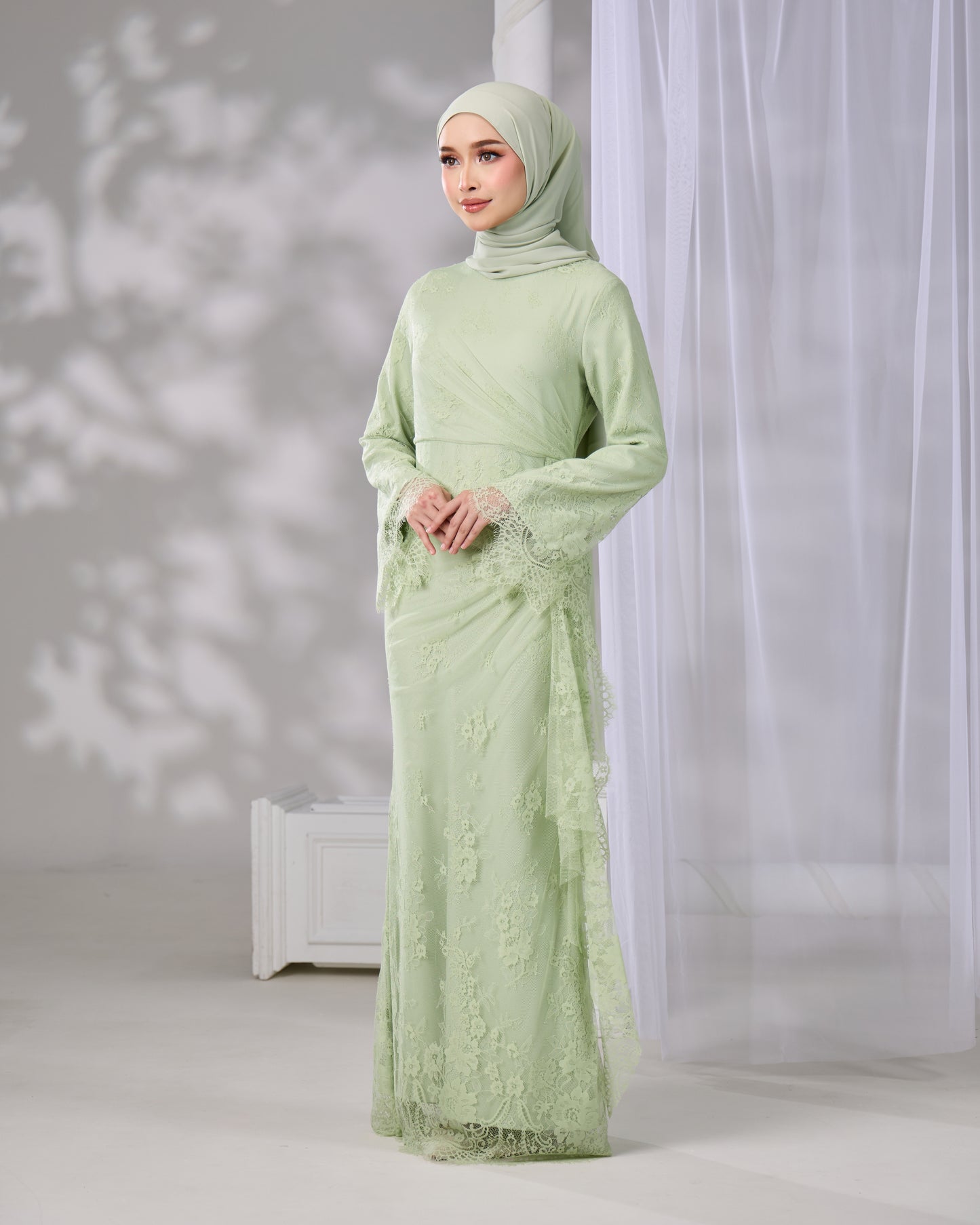 MIRANA DRESS (GREEN TEA)