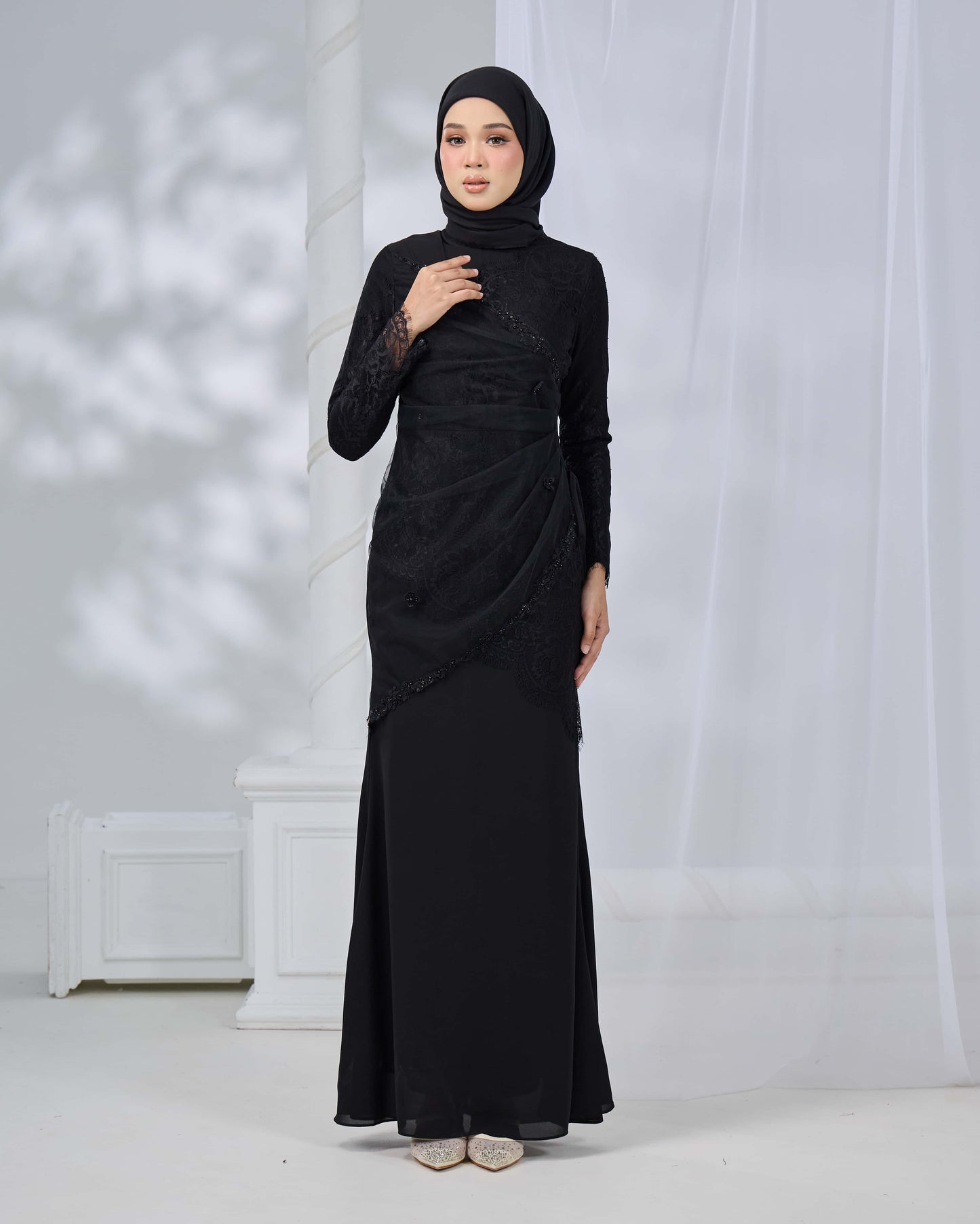 MINOR DEFECT ERISHYA DRESS (BLACK)