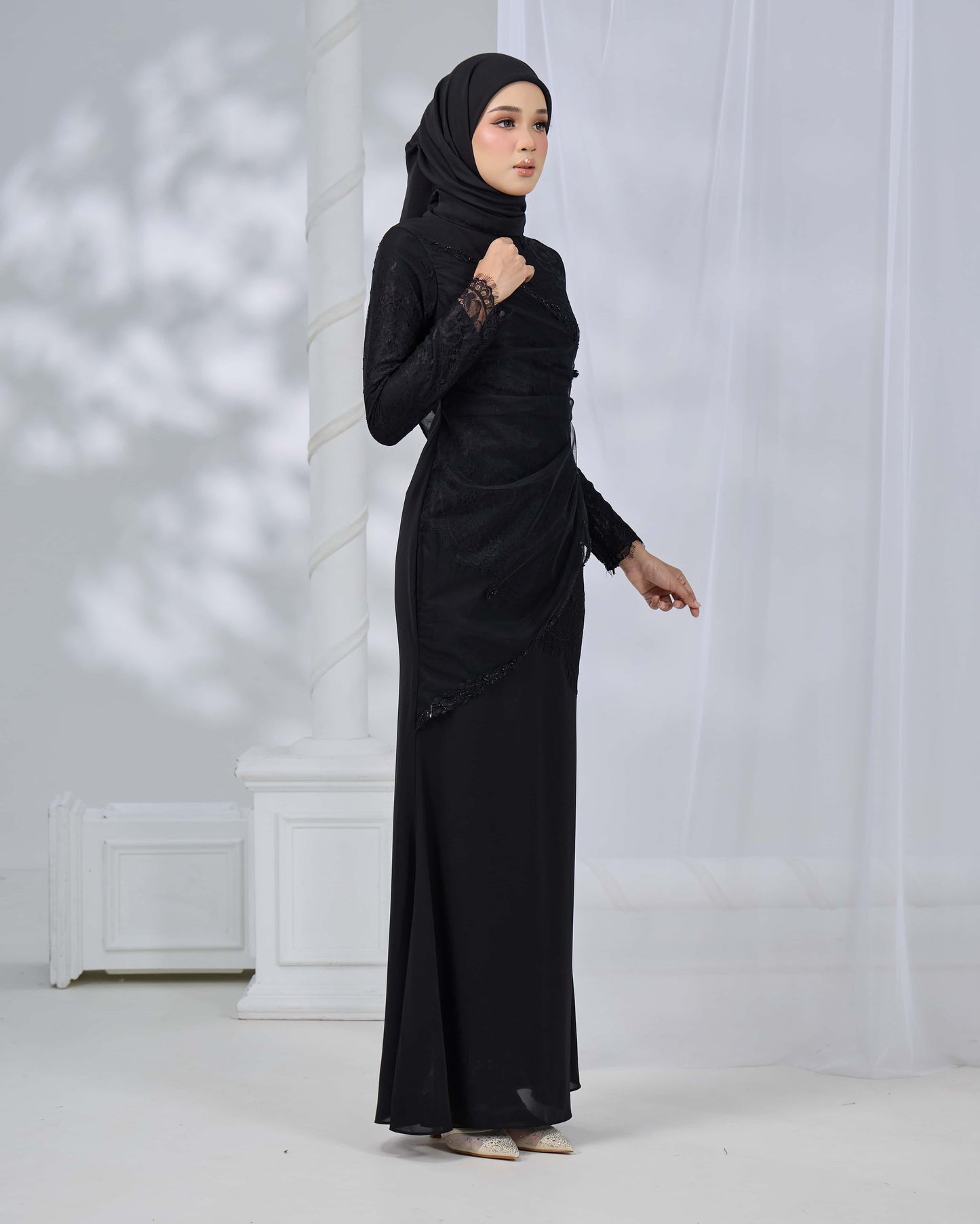 MINOR DEFECT ERISHYA DRESS (BLACK)