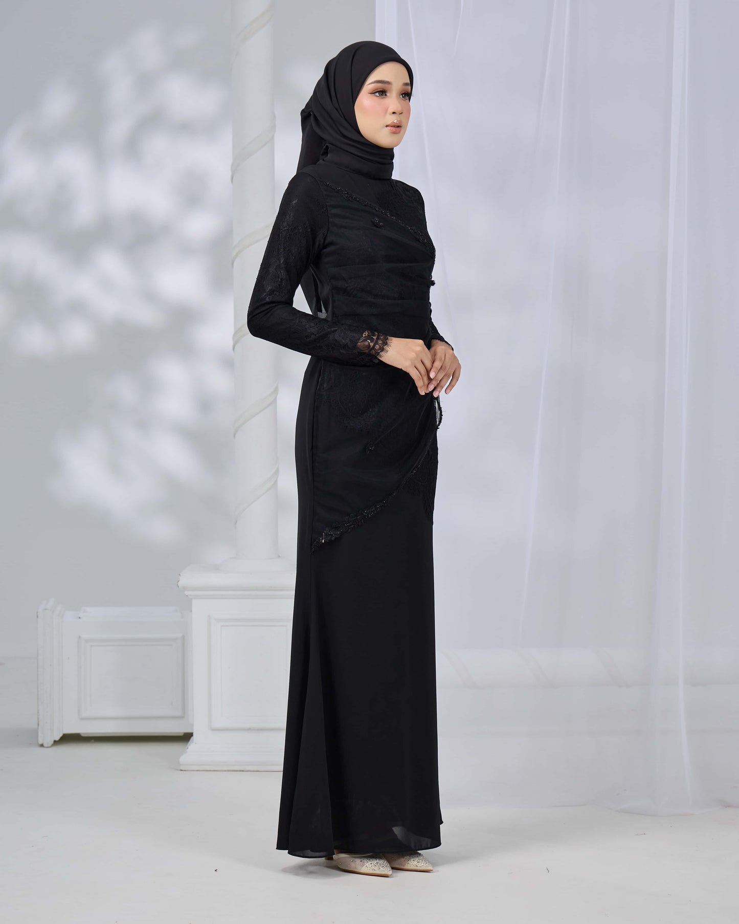 MINOR DEFECT ERISHYA DRESS (BLACK)