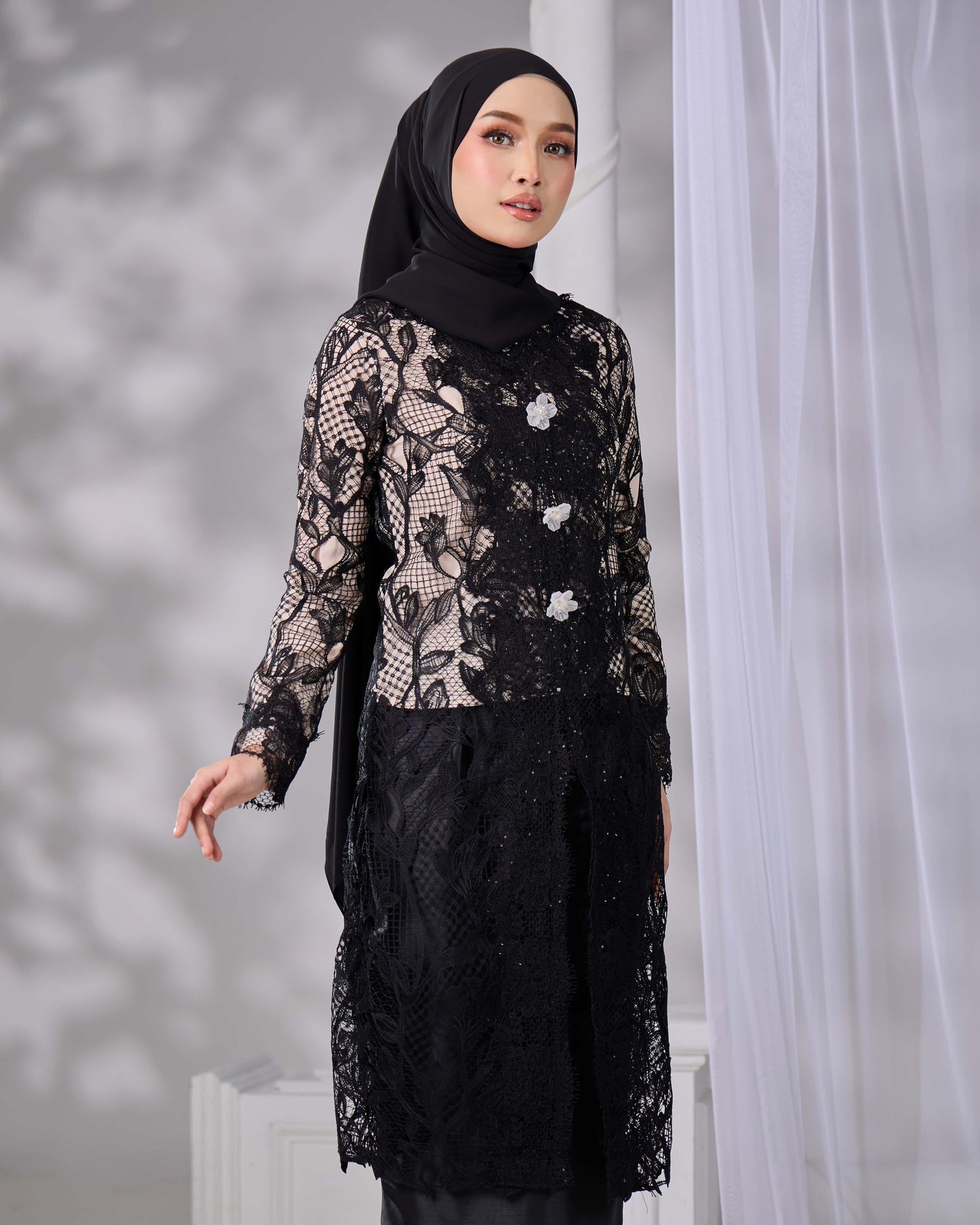 MINOR DEFECT QAIRINA KURUNG (BLACK)