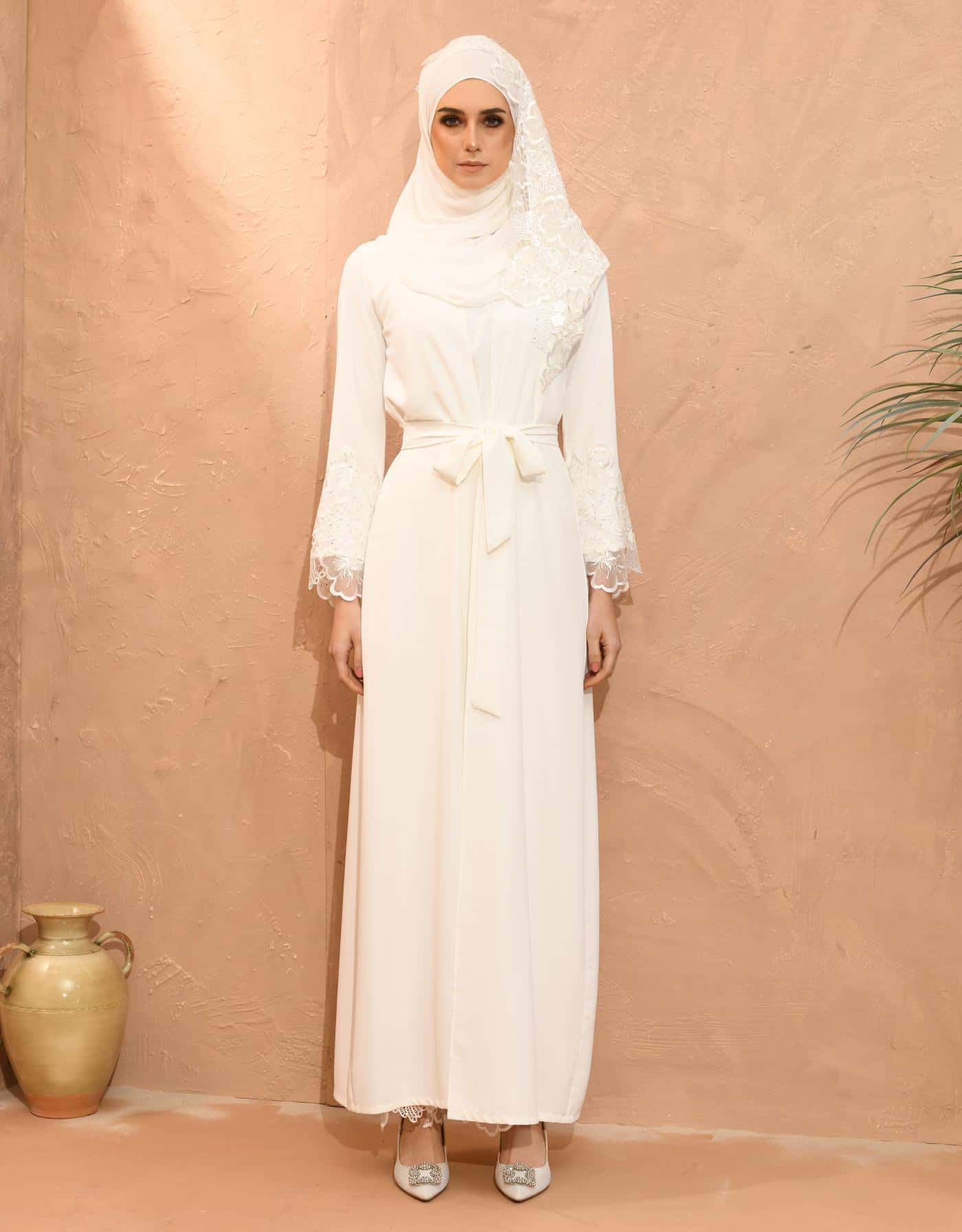 SYIFA ABAYA (OFF WHITE)
