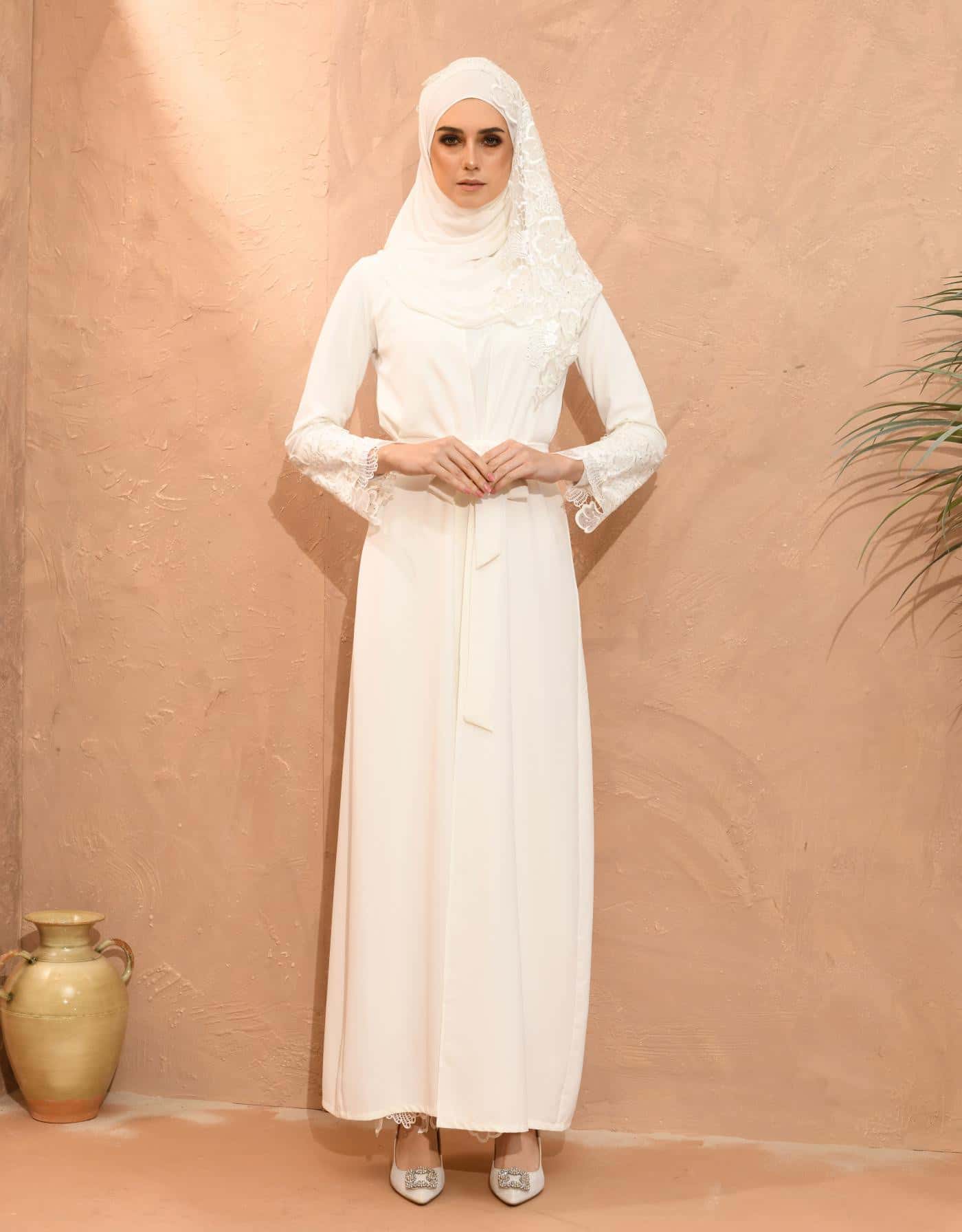 SYIFA ABAYA (OFF WHITE)