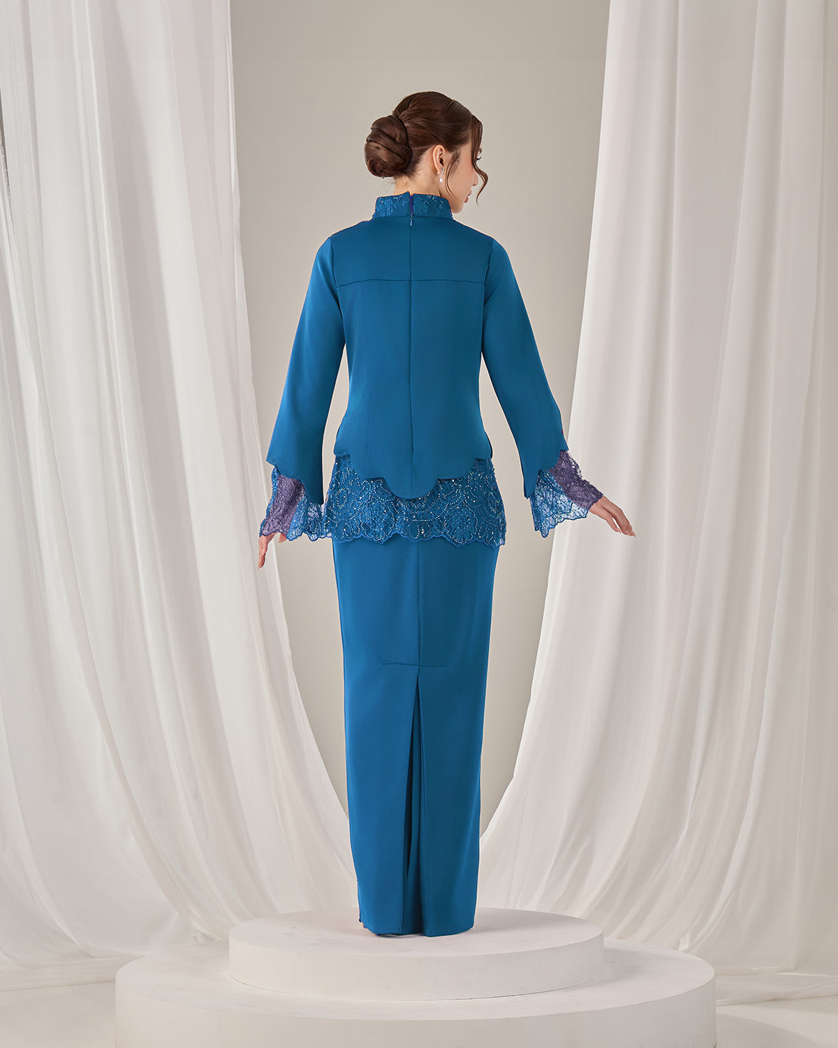 REYNA KURUNG (TEAL BLUE)