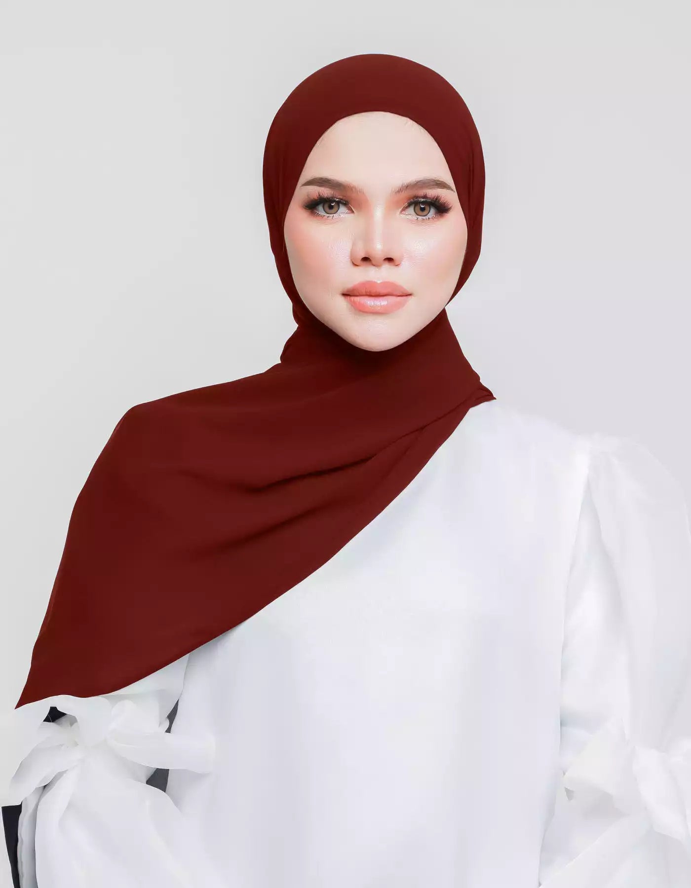 THALIA SHAWL (BURGUNDY)