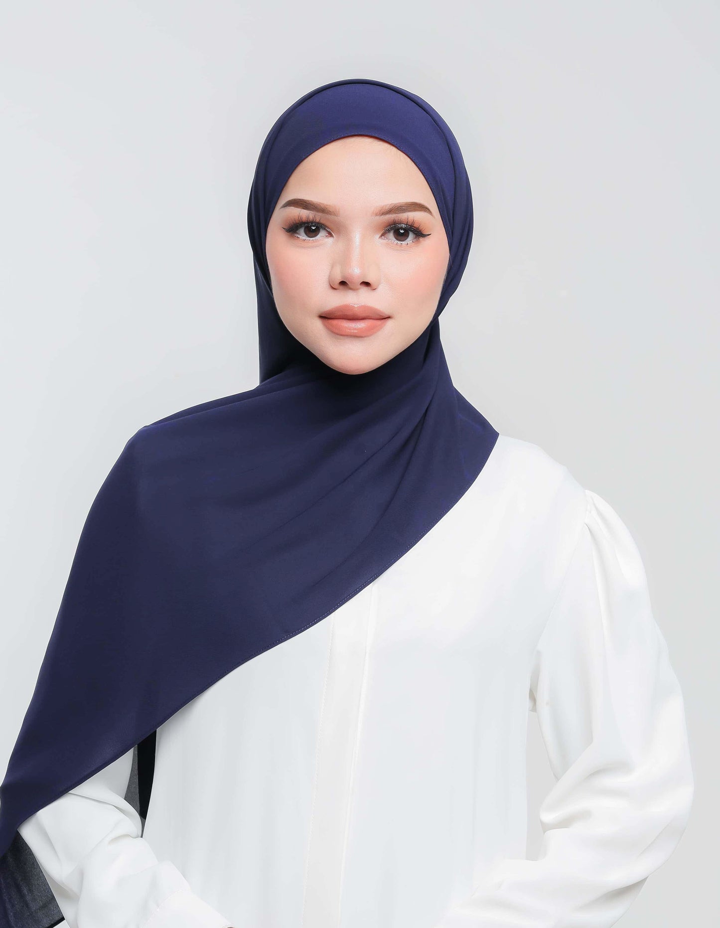 THALIA SHAWL (NAVY BLUE)