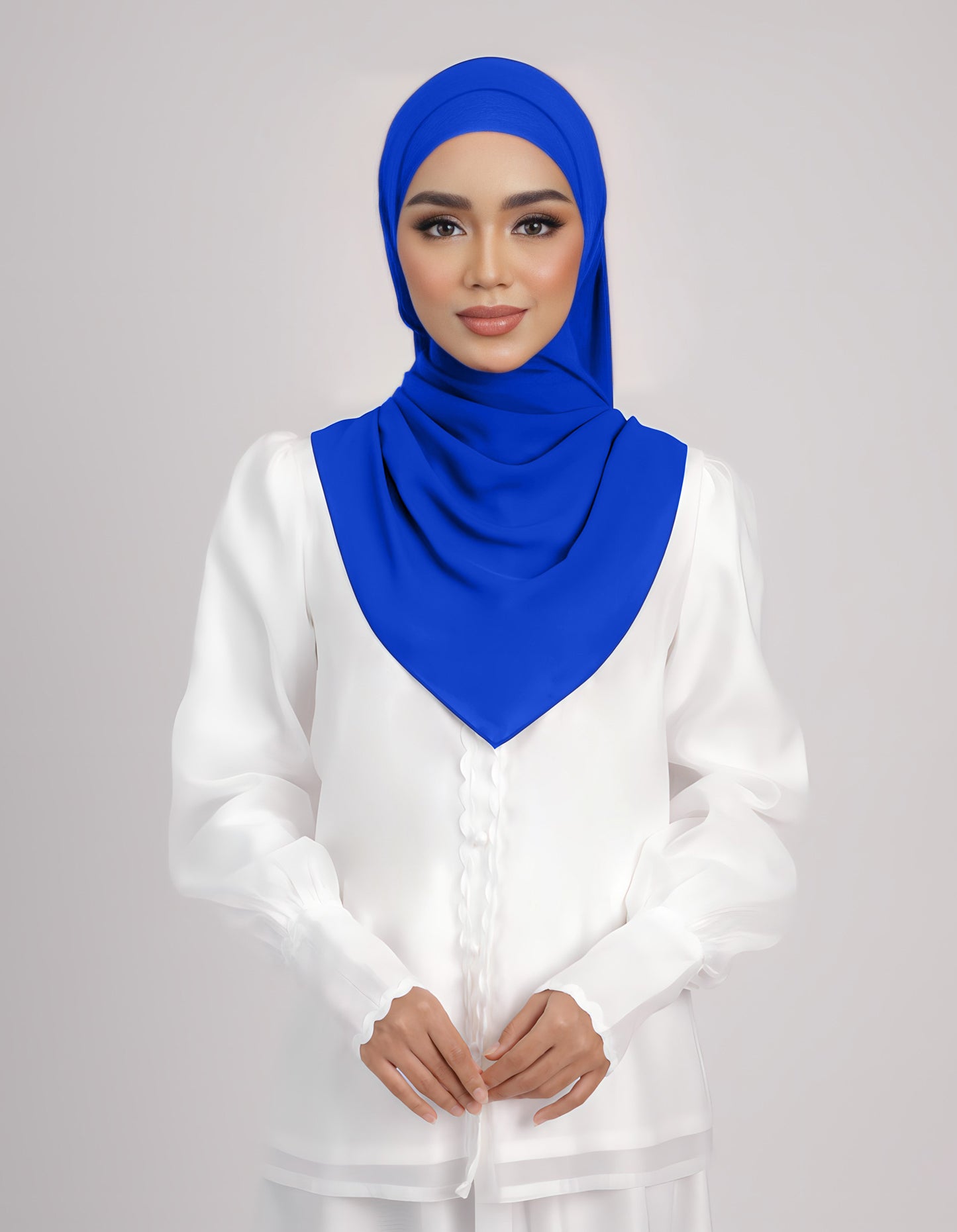 THALIA SHAWL (ROYAL BLUE)