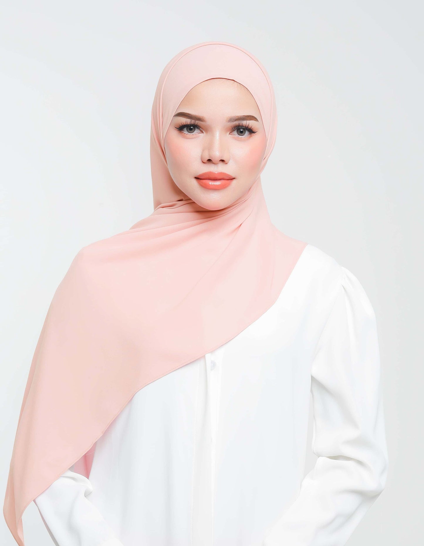 THALIA SHAWL (SALMON)