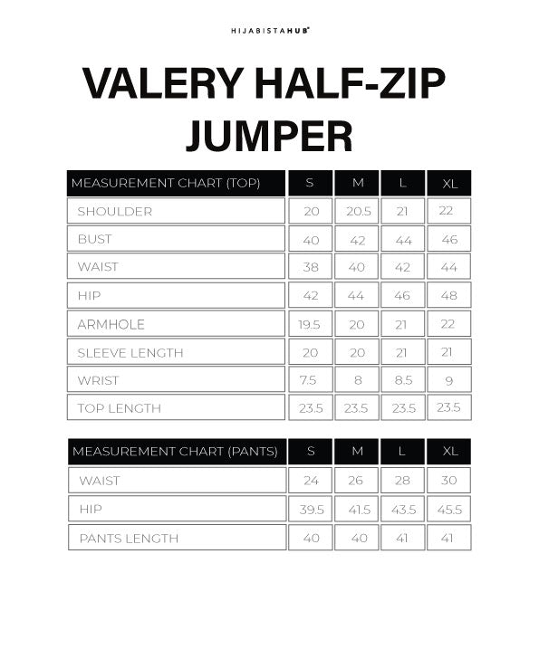 VALERY HALF-ZIP JUMPER (BLACK)