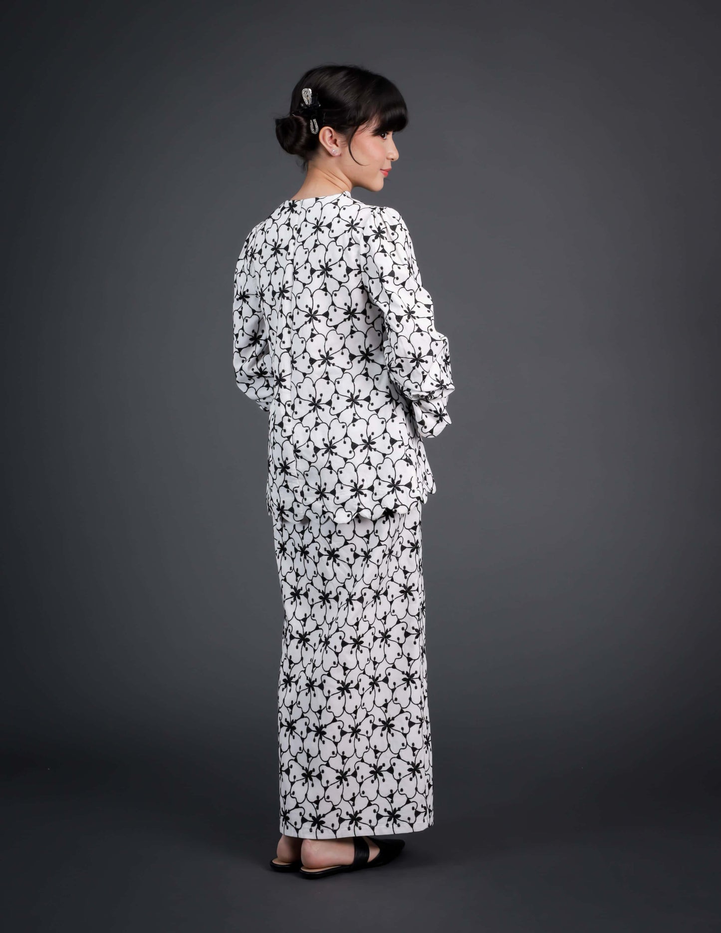 WARDIYA KURUNG KIDS (OFF WHITE)