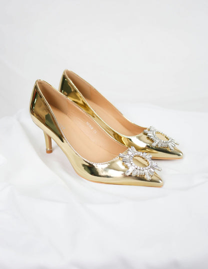 GABRIELLA HEELS (GOLD)