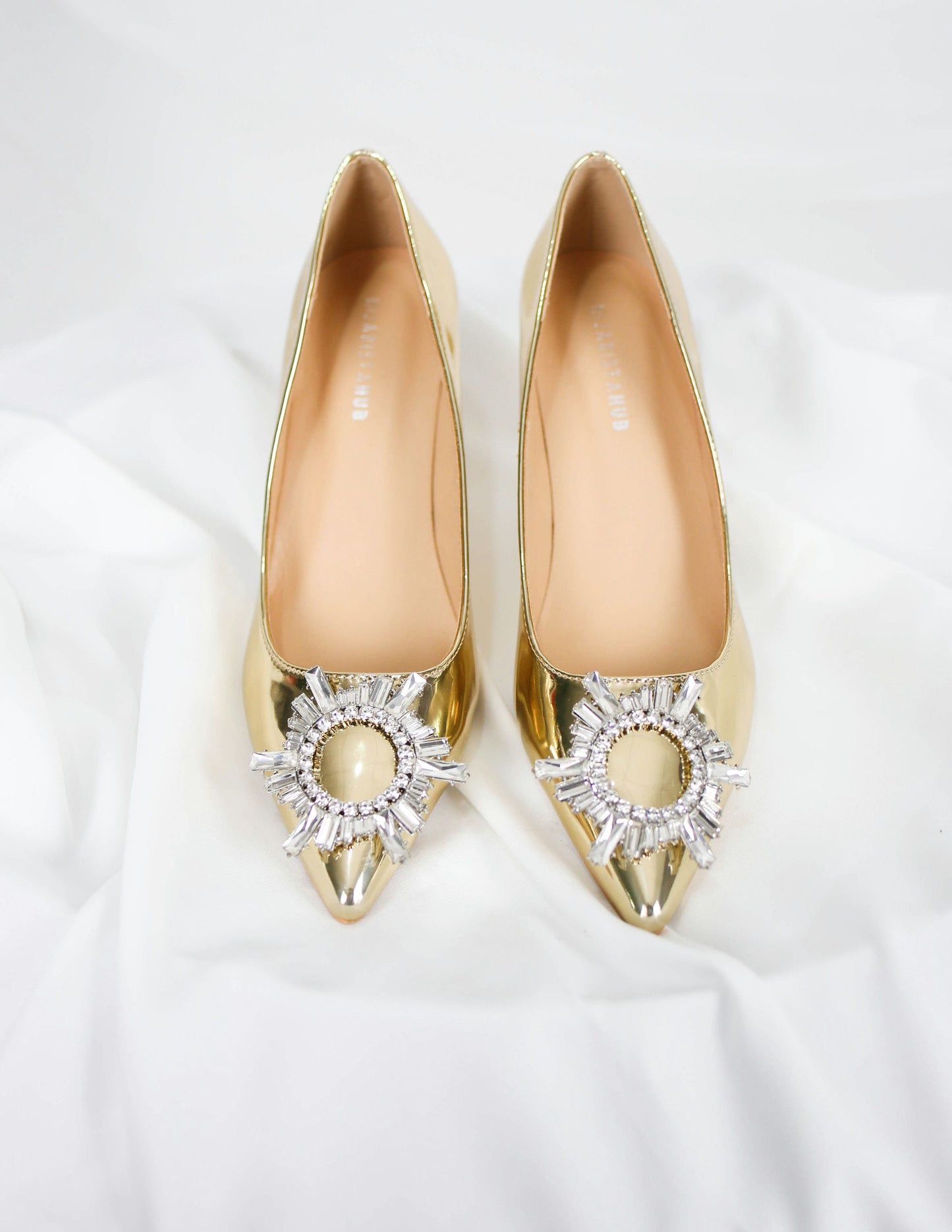 GABRIELLA HEELS (GOLD)