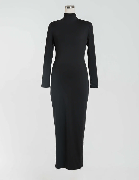 LONG DRESS INNER (BLACK)