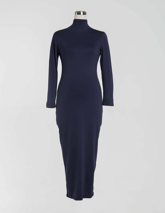 LONG DRESS INNER (NAVY BLUE)