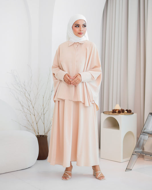 TRIANNA DRESS (NUDE)