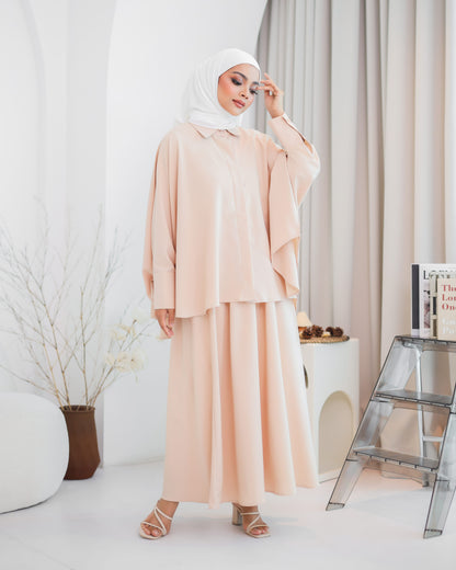 TRIANNA DRESS (NUDE)