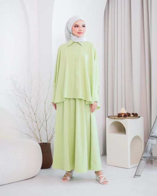 TRIANNA DRESS (GREEN)