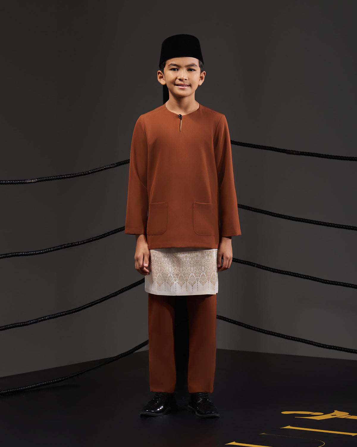 MINOR DEFECT ARJUNA TELUK BELANGA KIDS (BROWN)