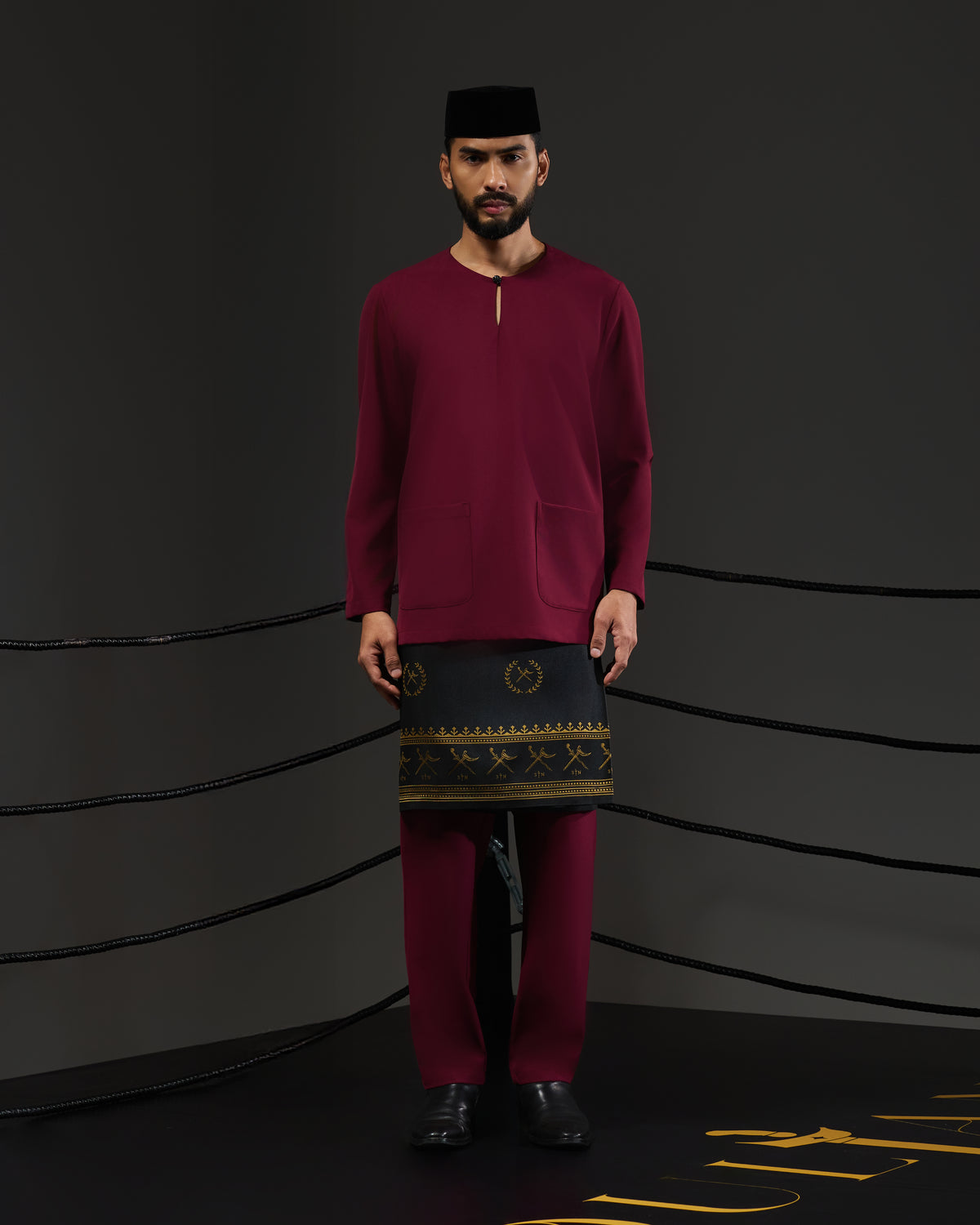 MINOR DEFECT ARJUNA TELUK BELANGA (BURGUNDY)