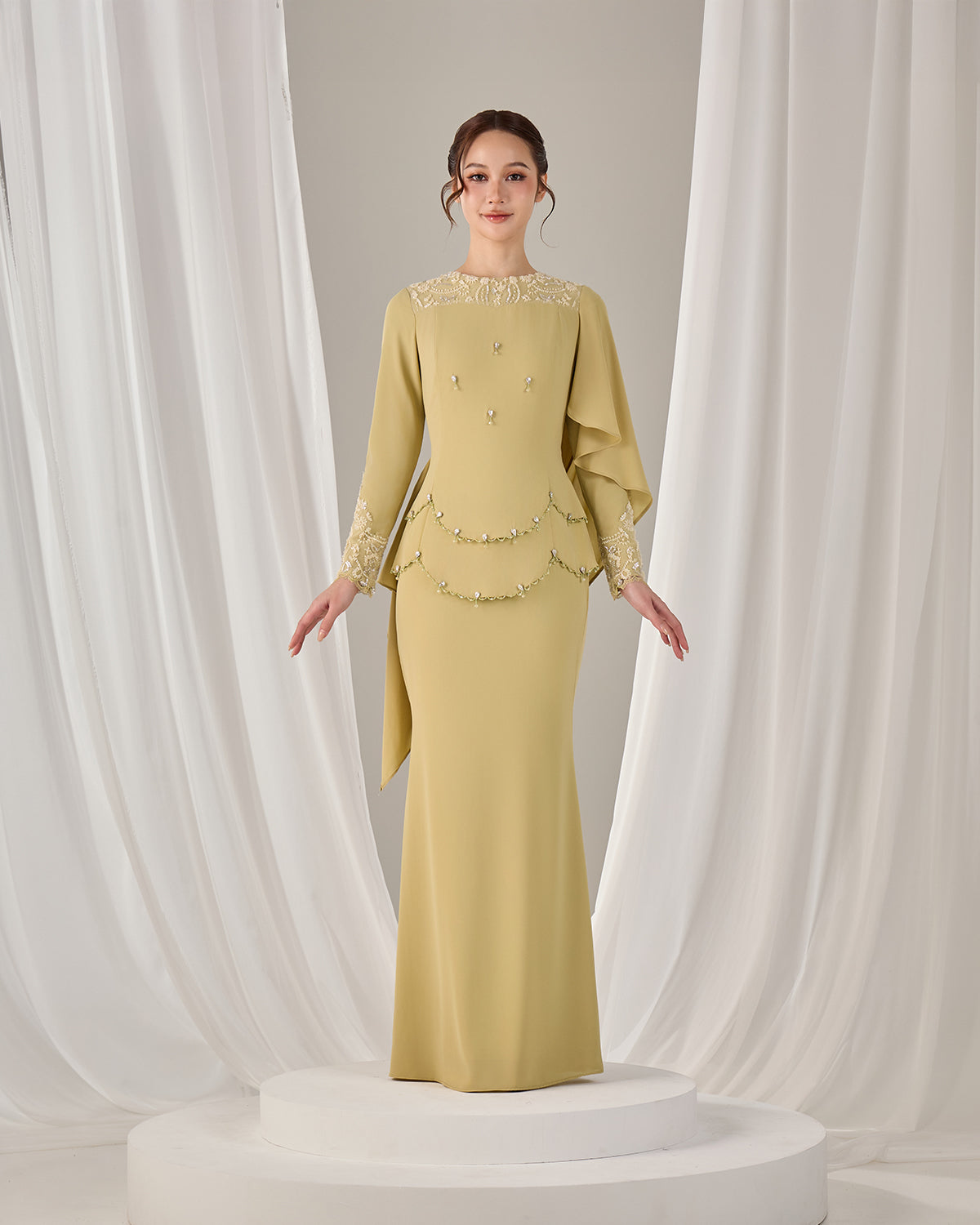 ZAYRA DRESS (GINGER YELLOW)