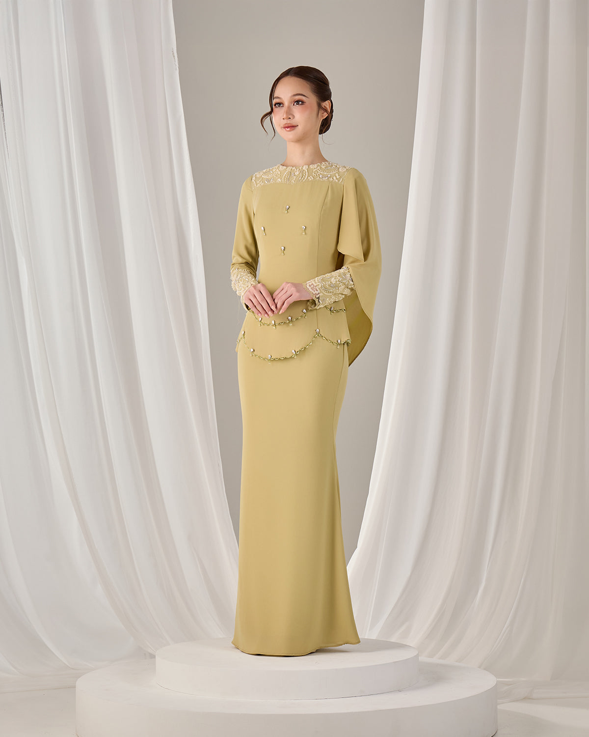 ZAYRA DRESS (GINGER YELLOW)