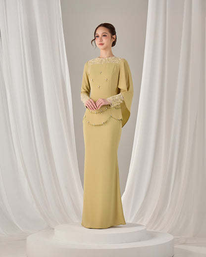 ZAYRA DRESS (GINGER YELLOW)
