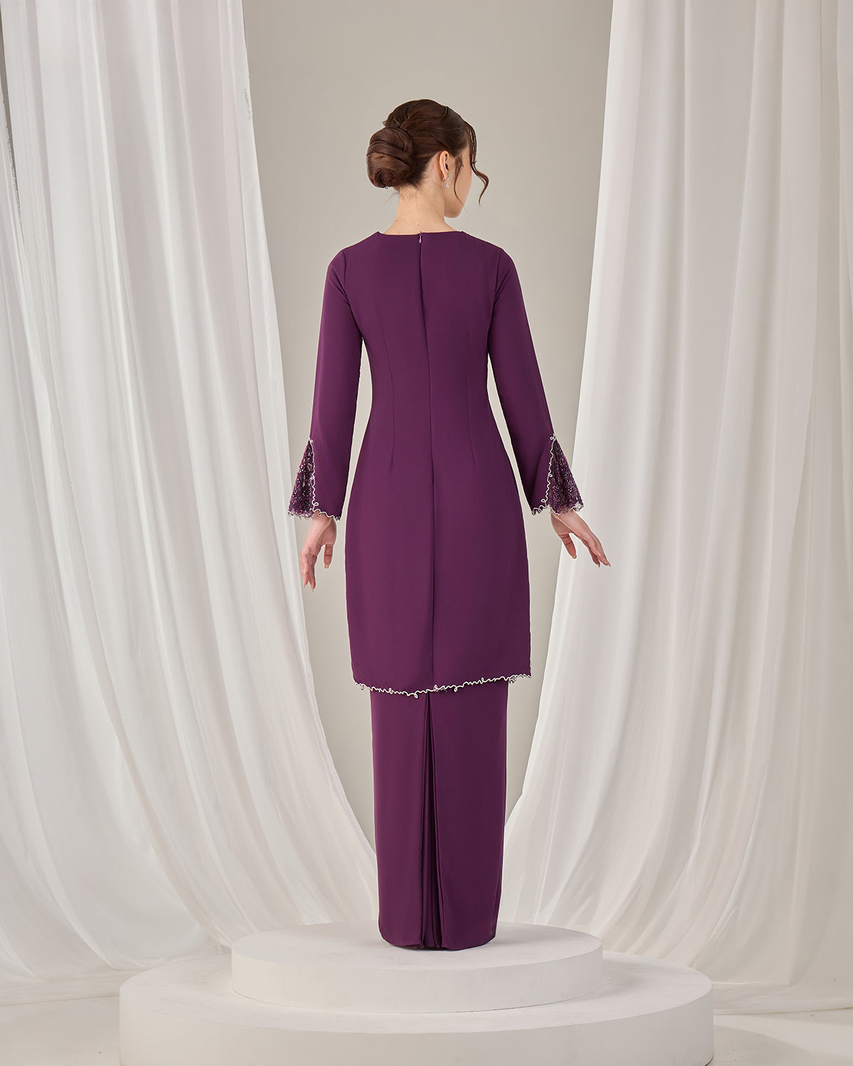NOURIE KURUNG (DARK PURPLE)