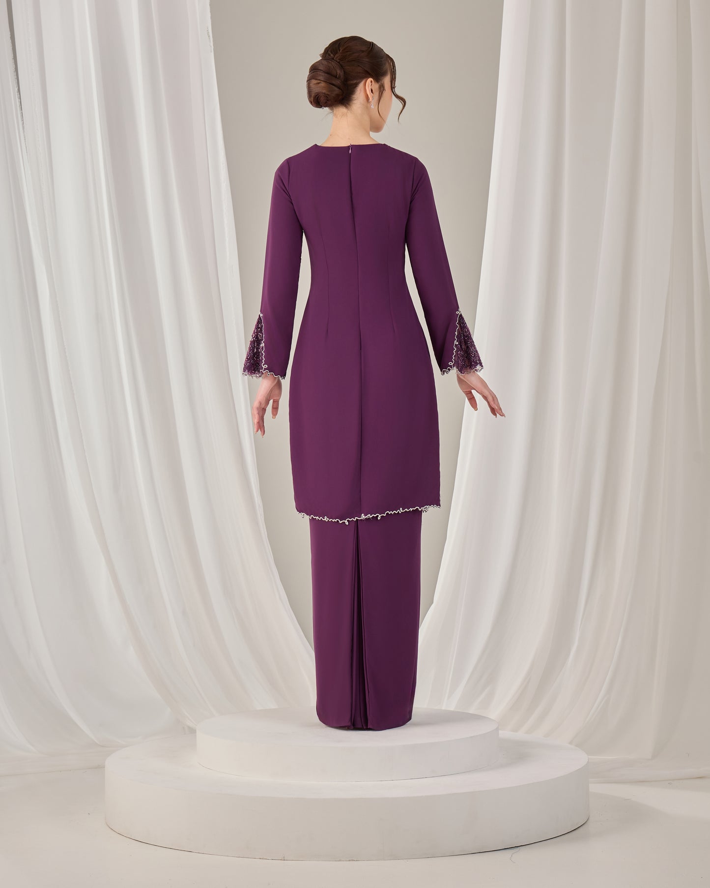 NOURIE KURUNG (DARK PURPLE)