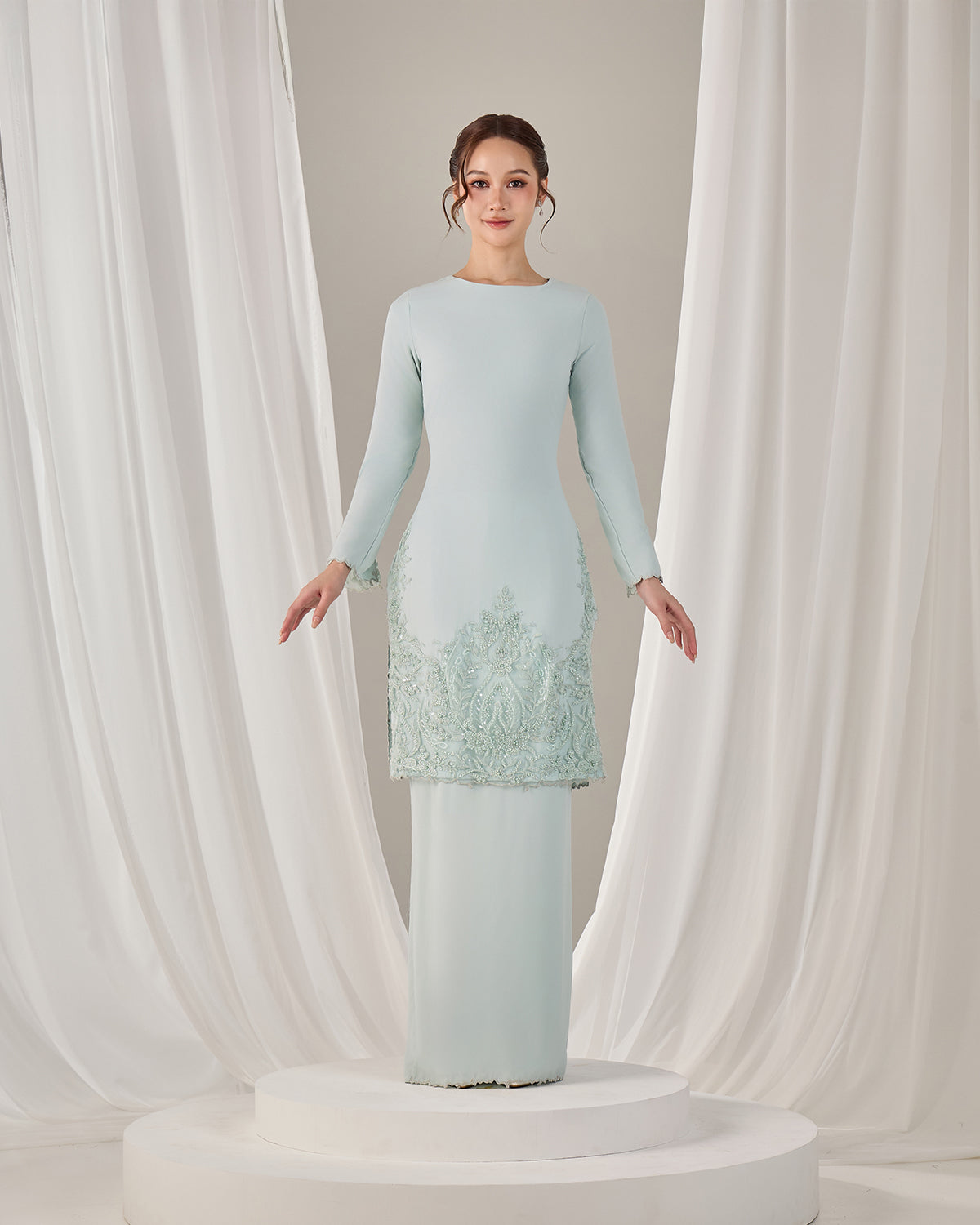 NOURIE KURUNG (MINT GREEN)